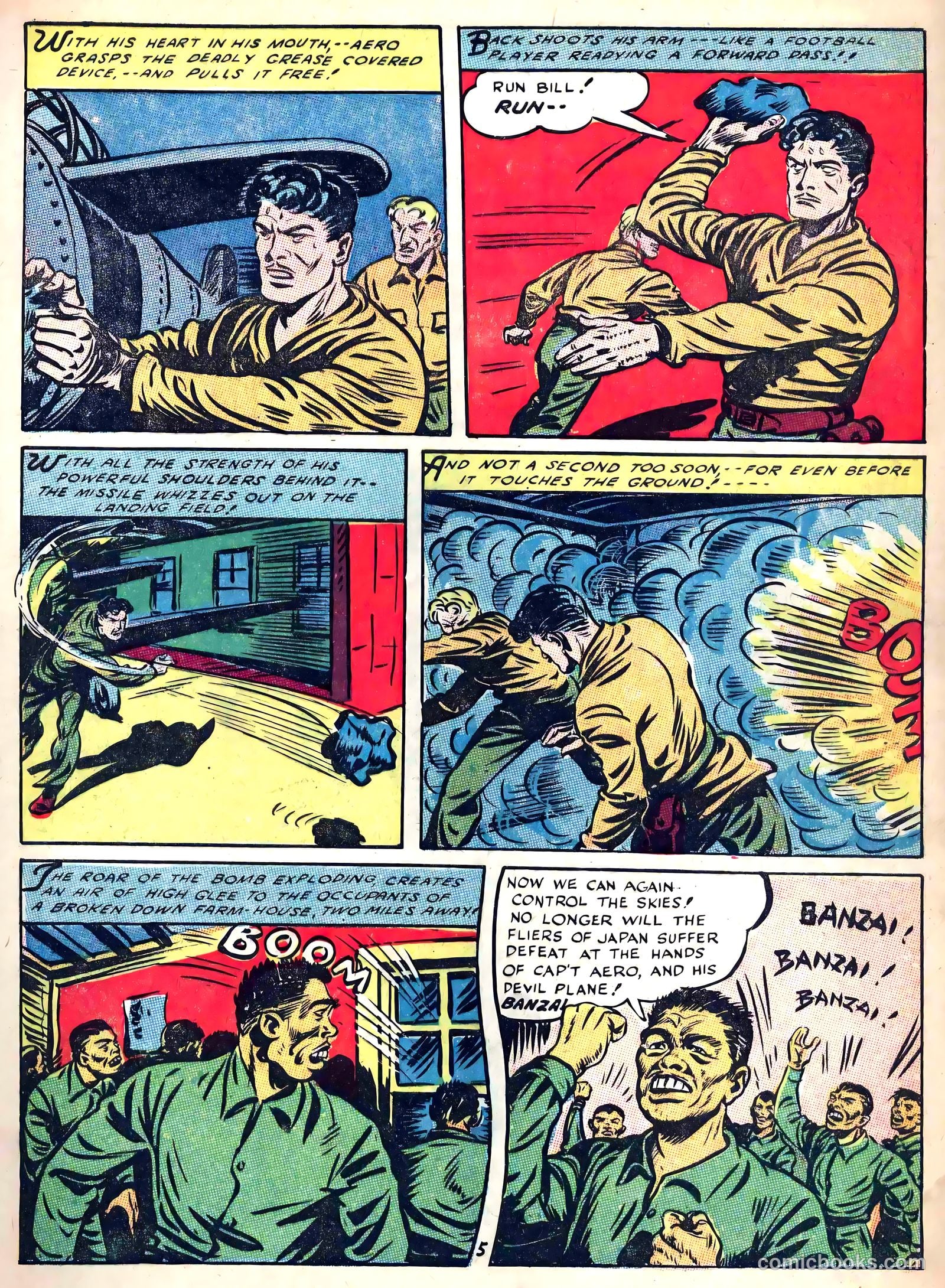 Captain Triumph Comics #13 (1944) — page 7 of 60