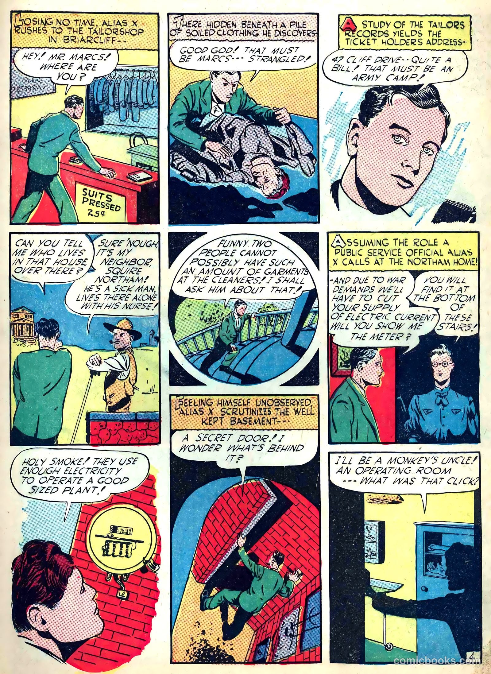 Captain Triumph Comics #13 (1944) — page 15 of 60