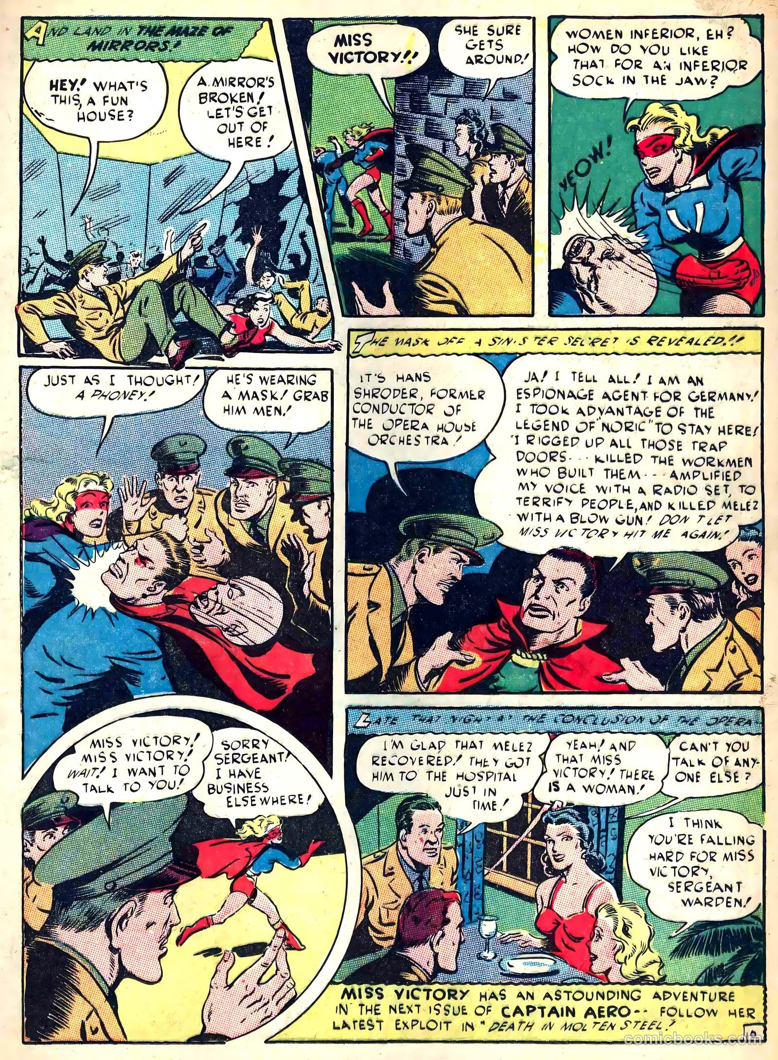 Captain Triumph Comics #13 (1944) — page 23 of 60