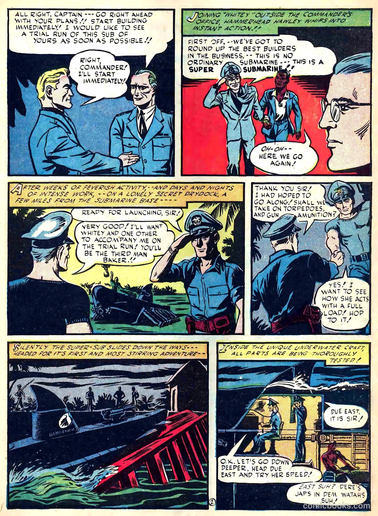 Captain Triumph Comics #13 (1944) — page 25 of 60