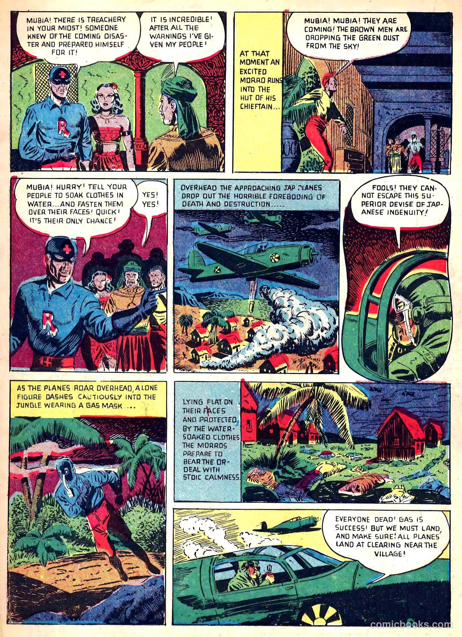 Captain Triumph Comics #13 (1944) — page 36 of 60