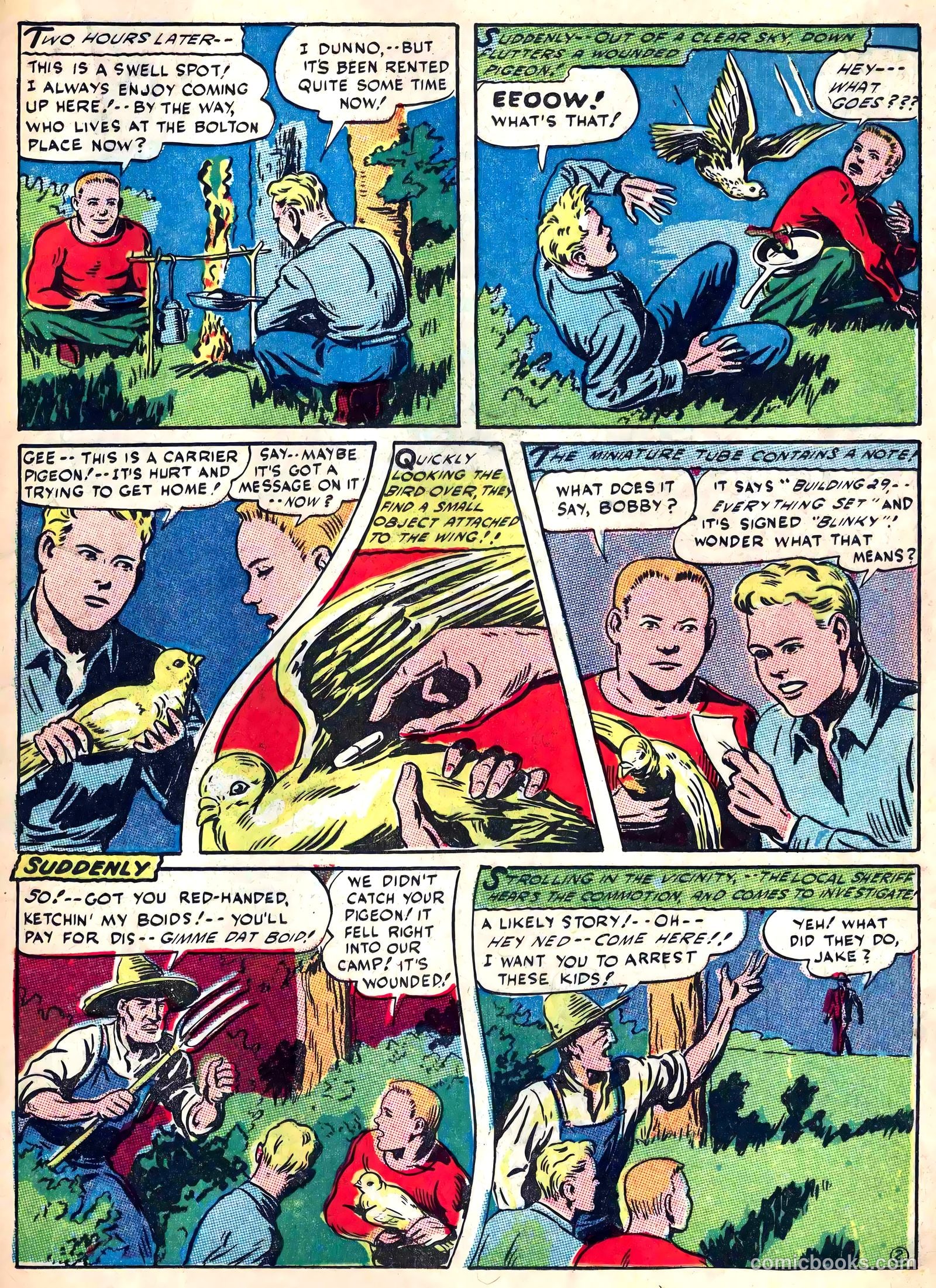 Captain Triumph Comics #13 (1944) — page 39 of 60