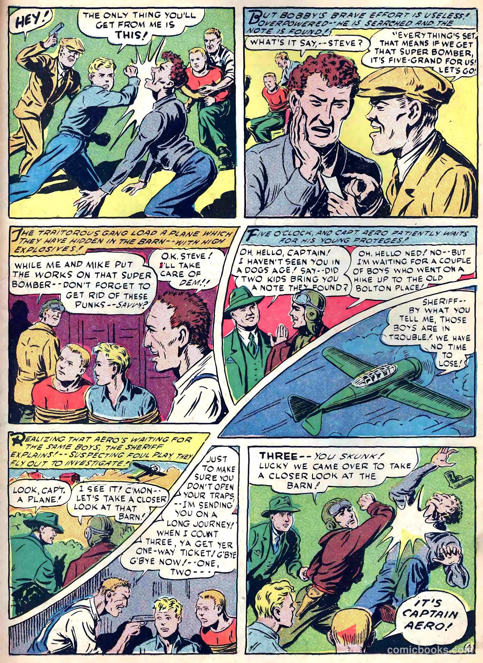 Captain Triumph Comics #13 (1944) — page 41 of 60