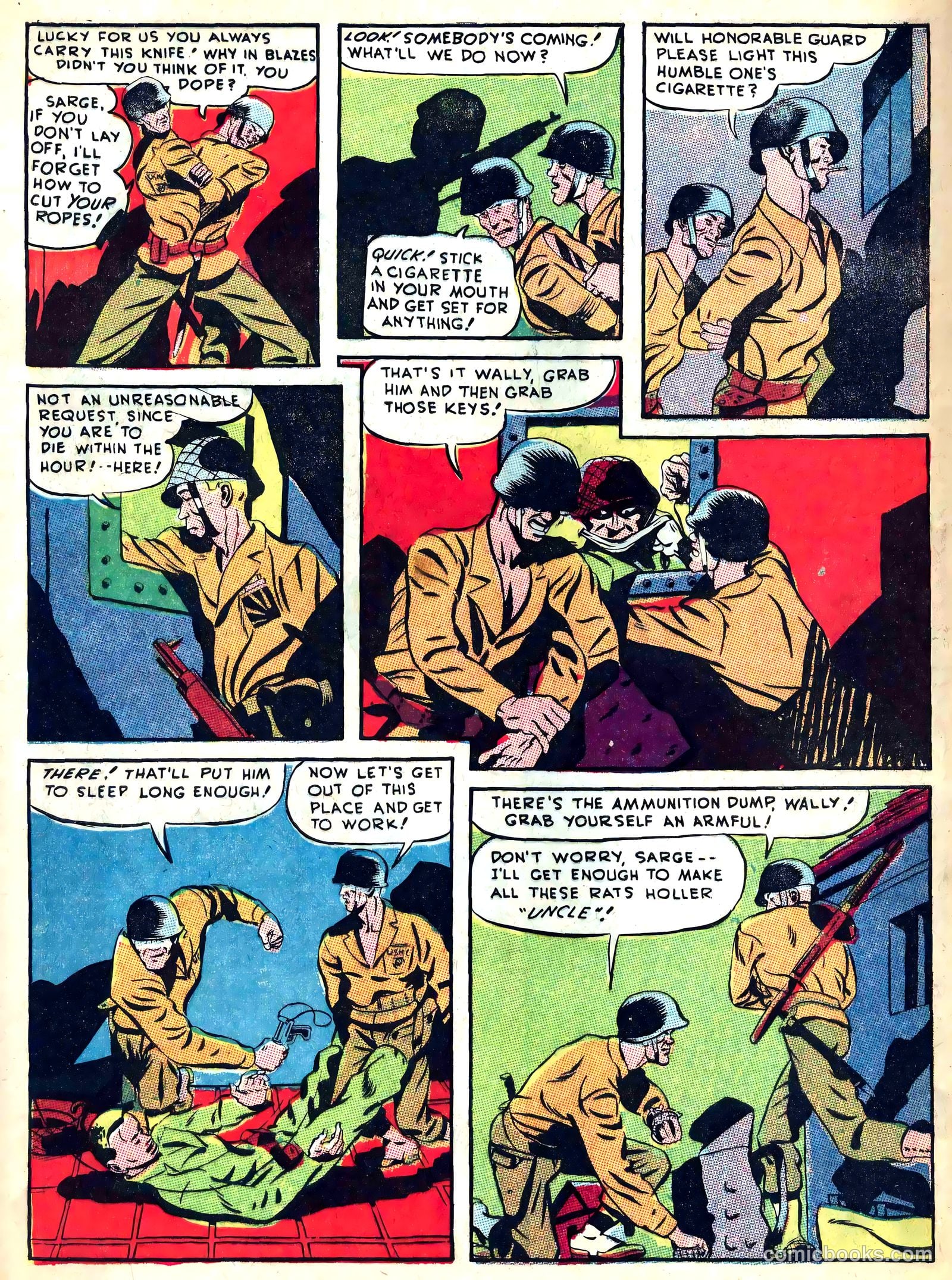Captain Triumph Comics #13 (1944) — page 50 of 60