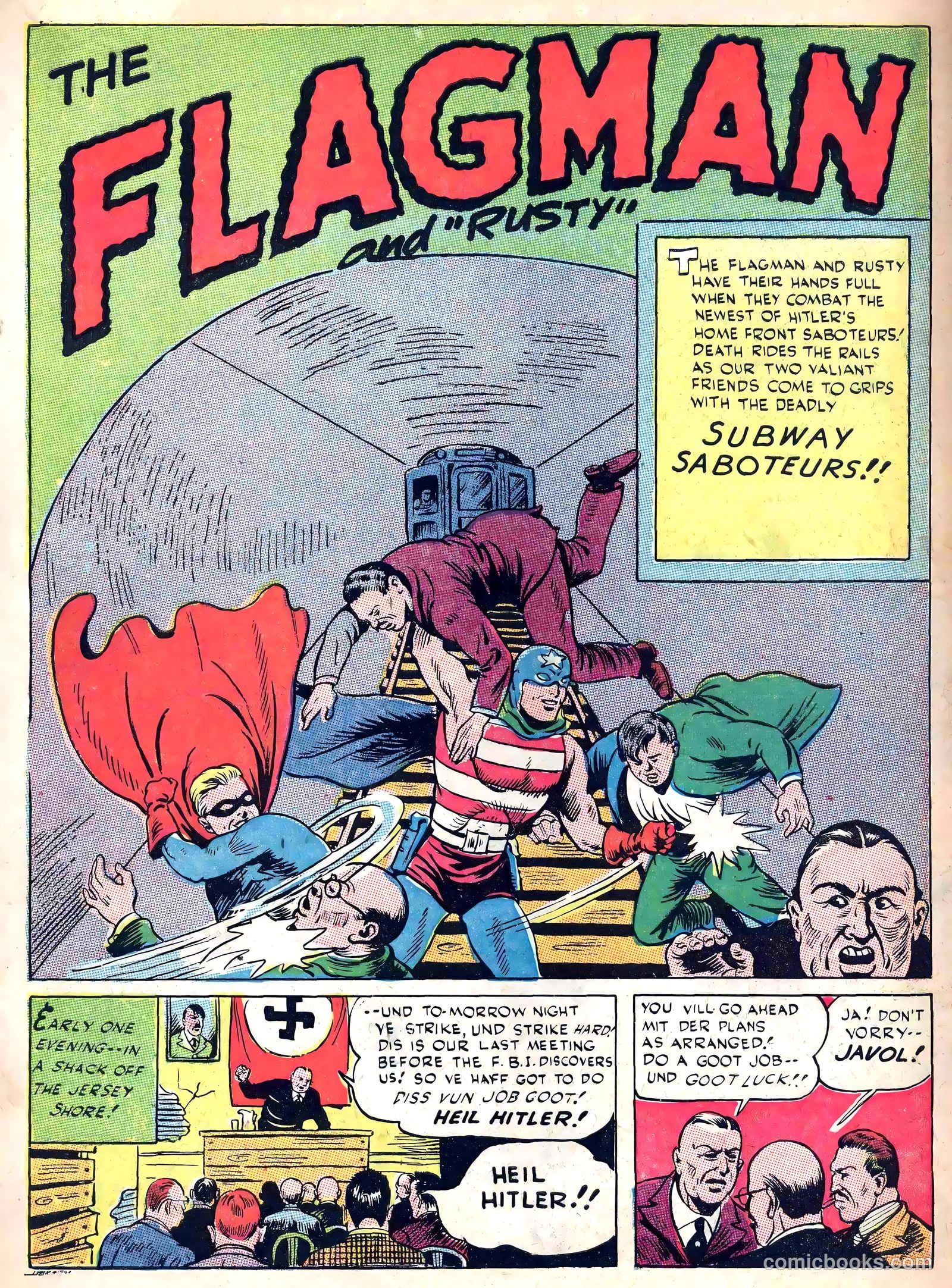Captain Triumph Comics #13 (1944) — page 52 of 60