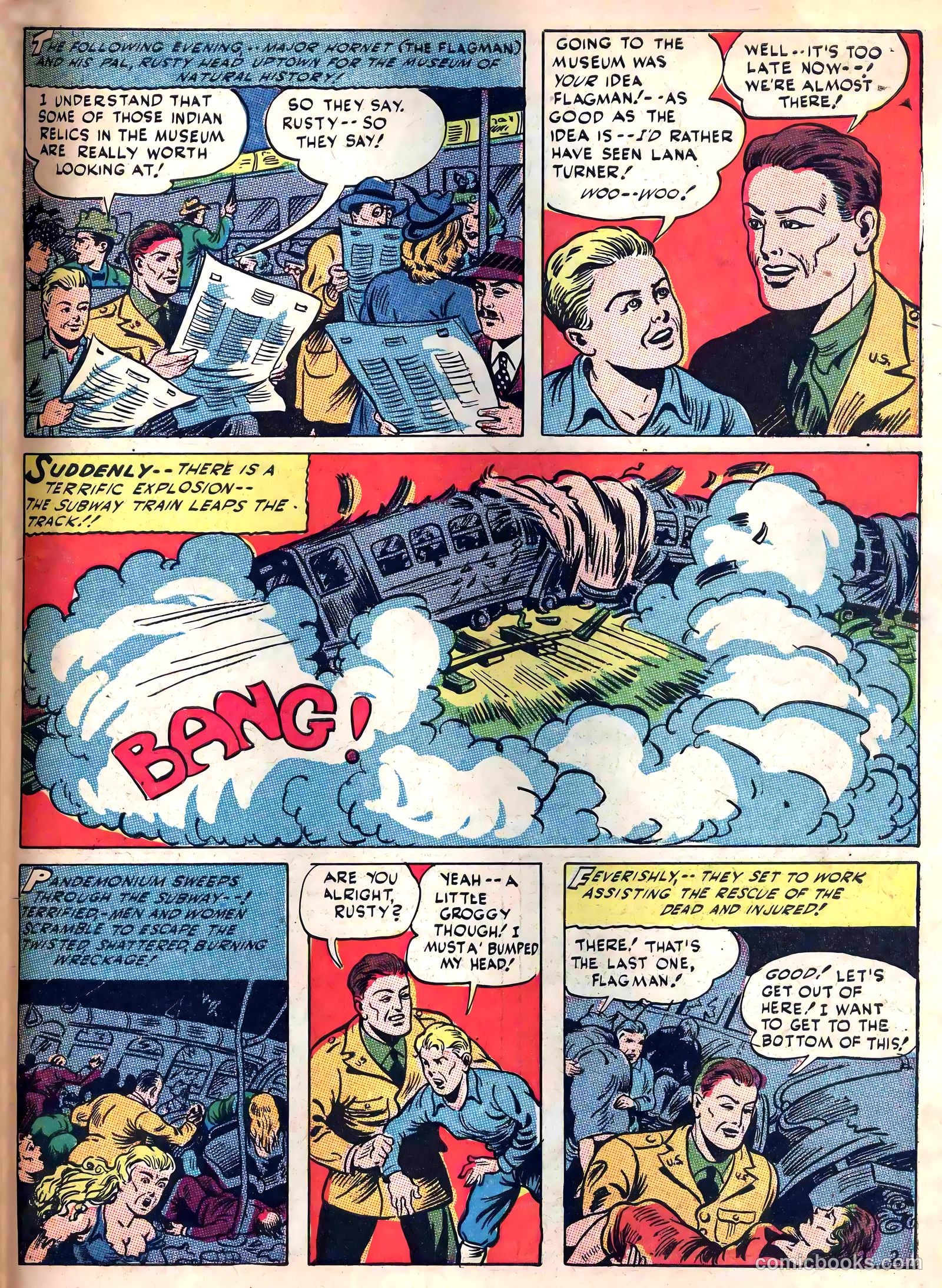 Captain Triumph Comics #13 (1944) — page 53 of 60