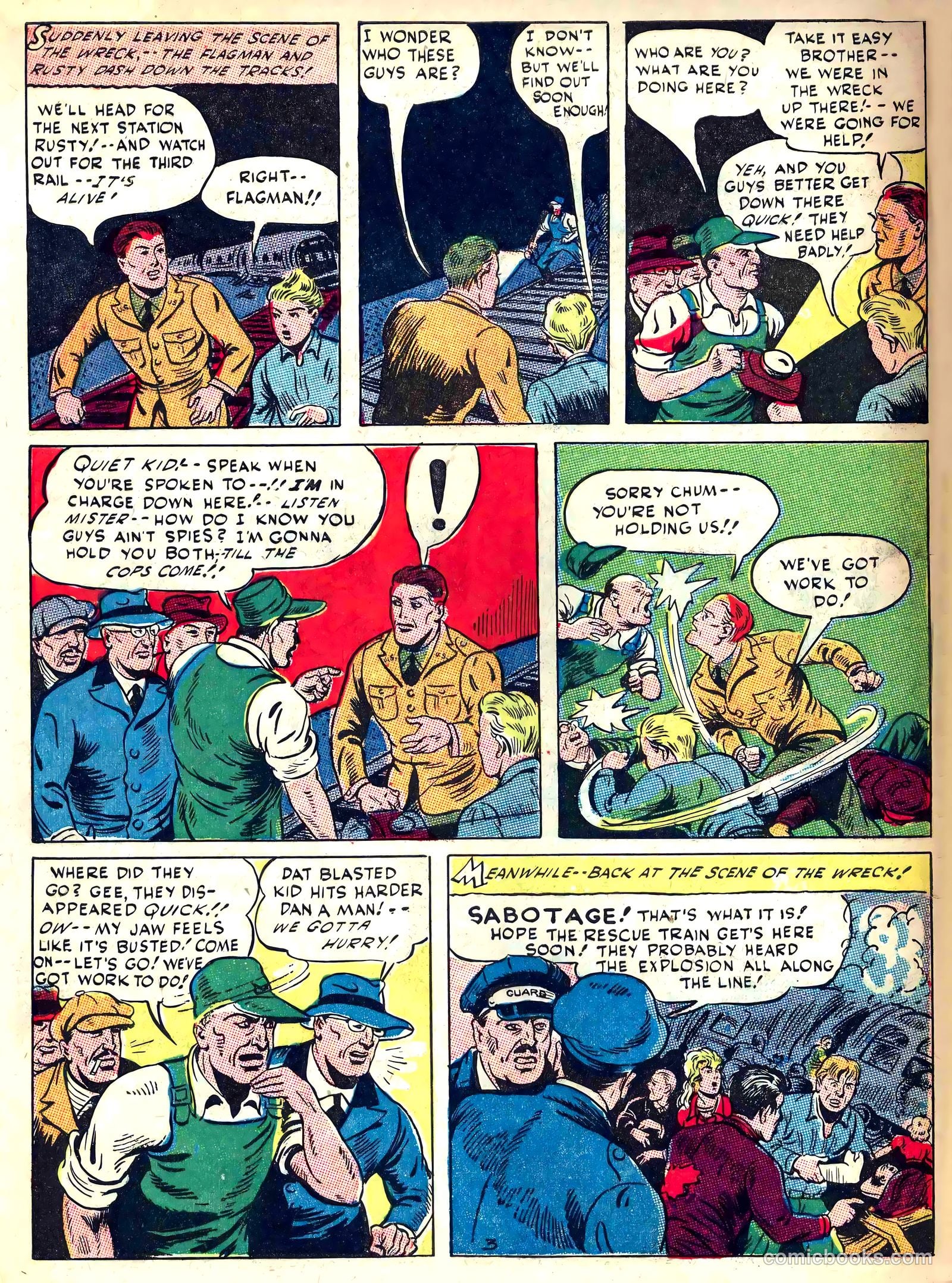Captain Triumph Comics #13 (1944) — page 54 of 60