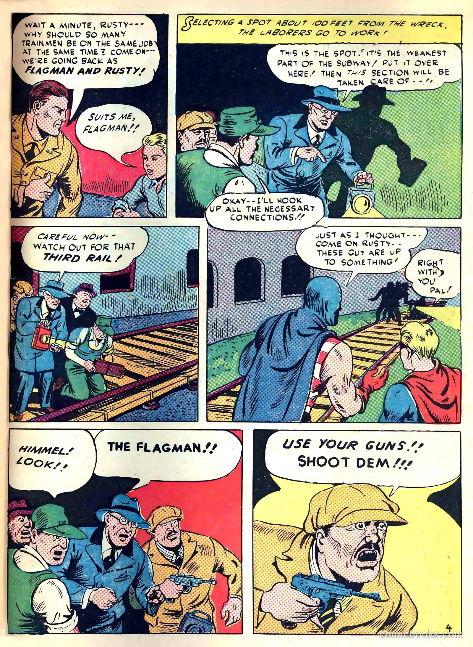 Captain Triumph Comics #13 (1944) — page 55 of 60