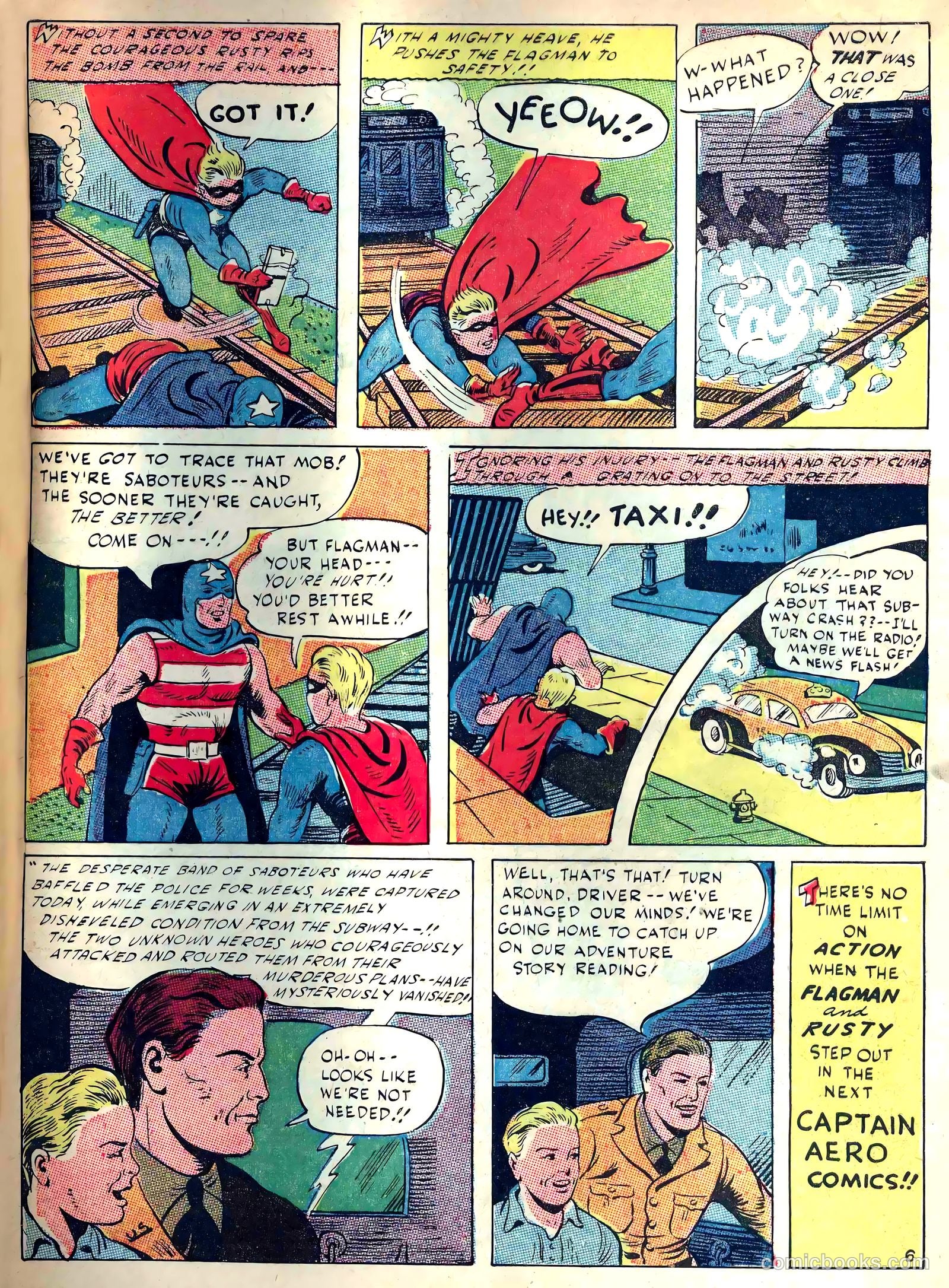 Captain Triumph Comics #13 (1944) — page 57 of 60