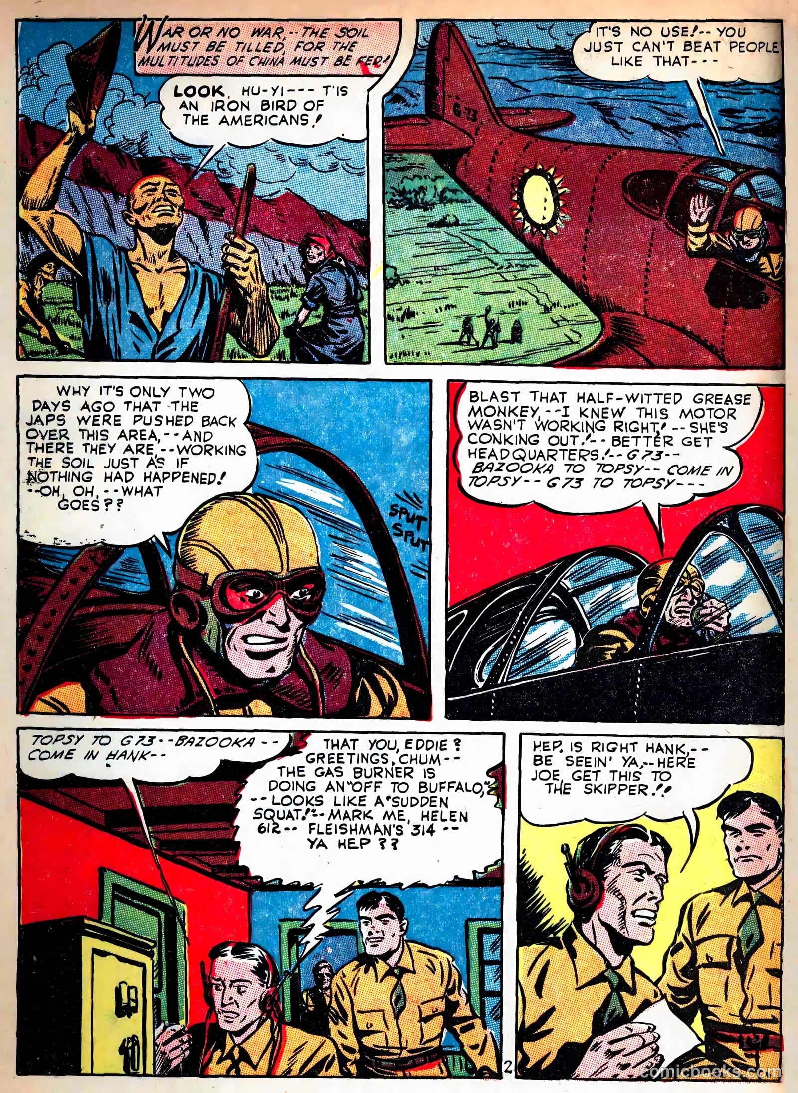 Captain Triumph Comics #14 (1944) — page 4 of 60