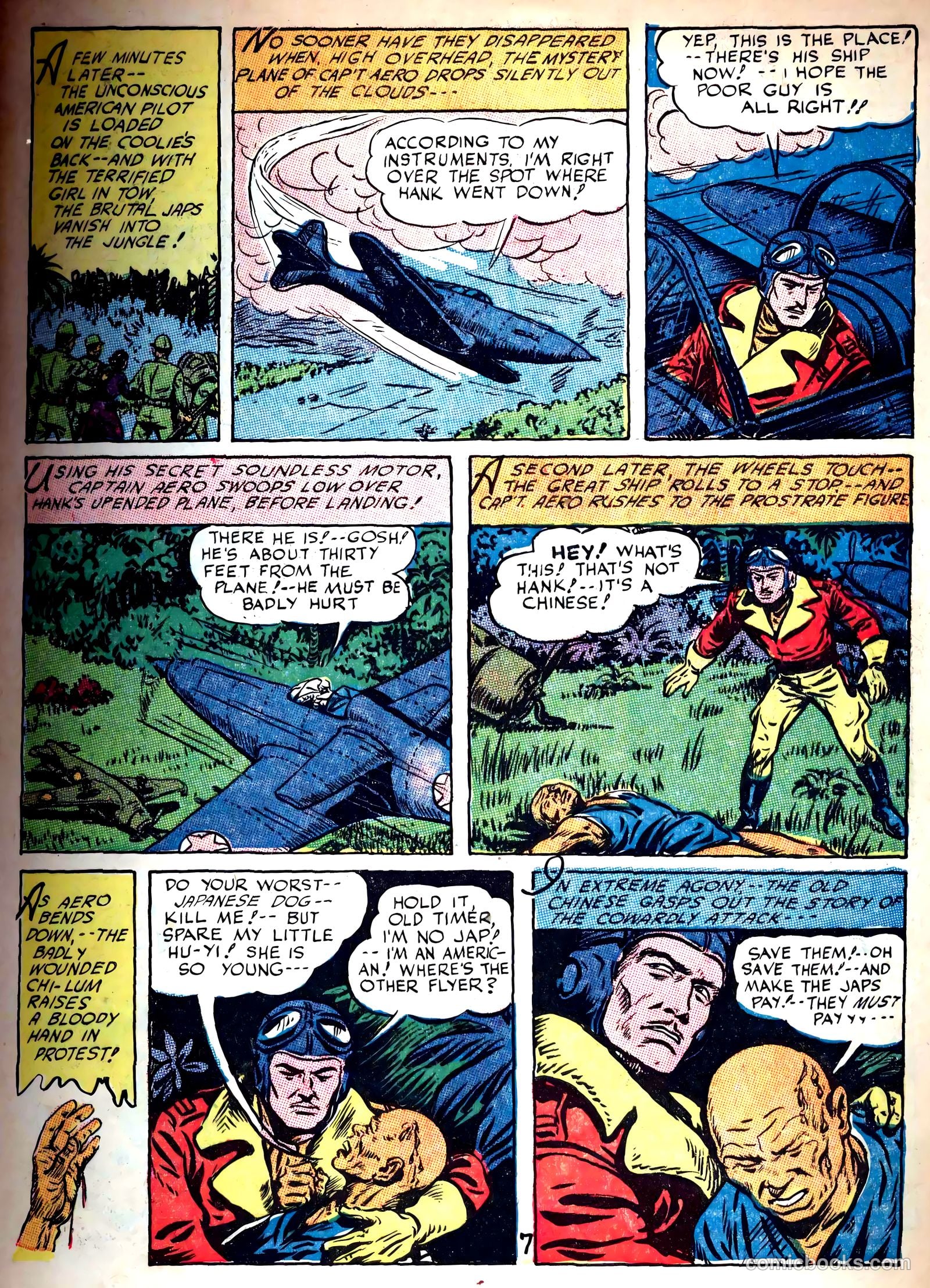 Captain Triumph Comics #14 (1944) — page 9 of 60