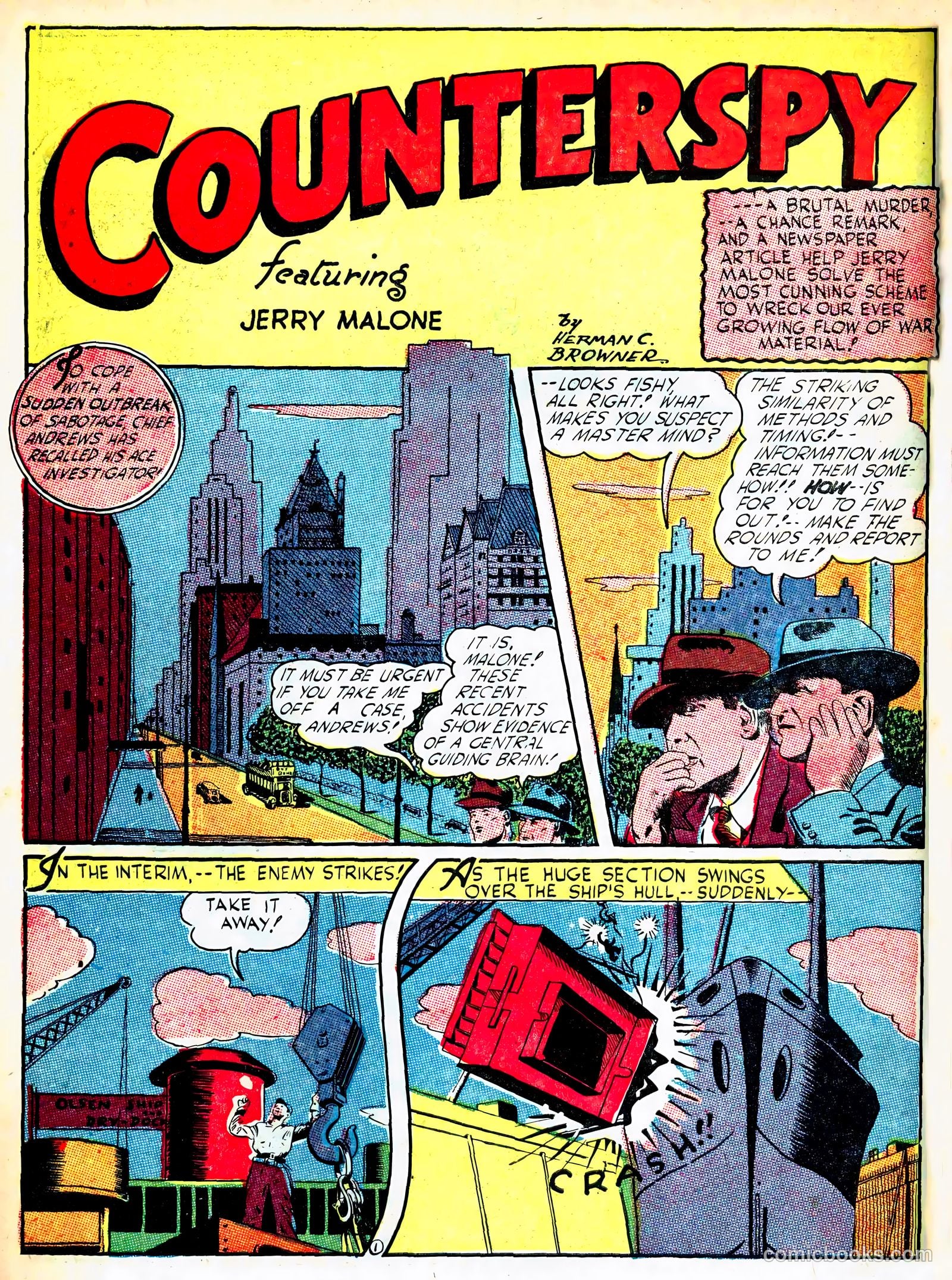 Captain Triumph Comics #14 (1944) — page 18 of 60