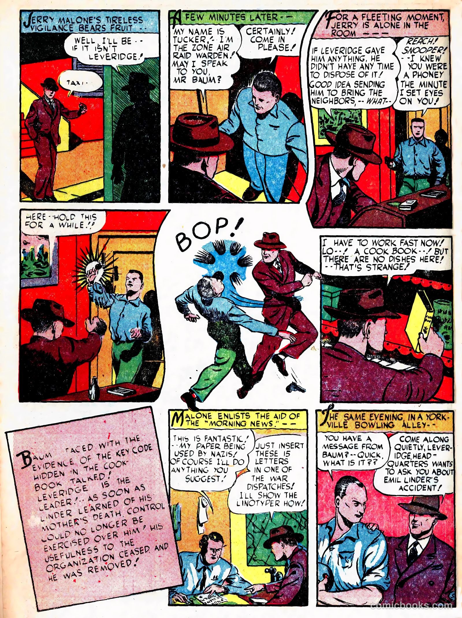 Captain Triumph Comics #14 (1944) — page 22 of 60