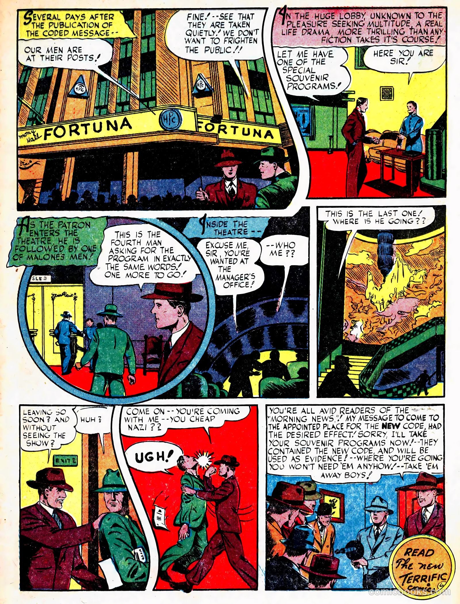 Captain Triumph Comics #14 (1944) — page 23 of 60