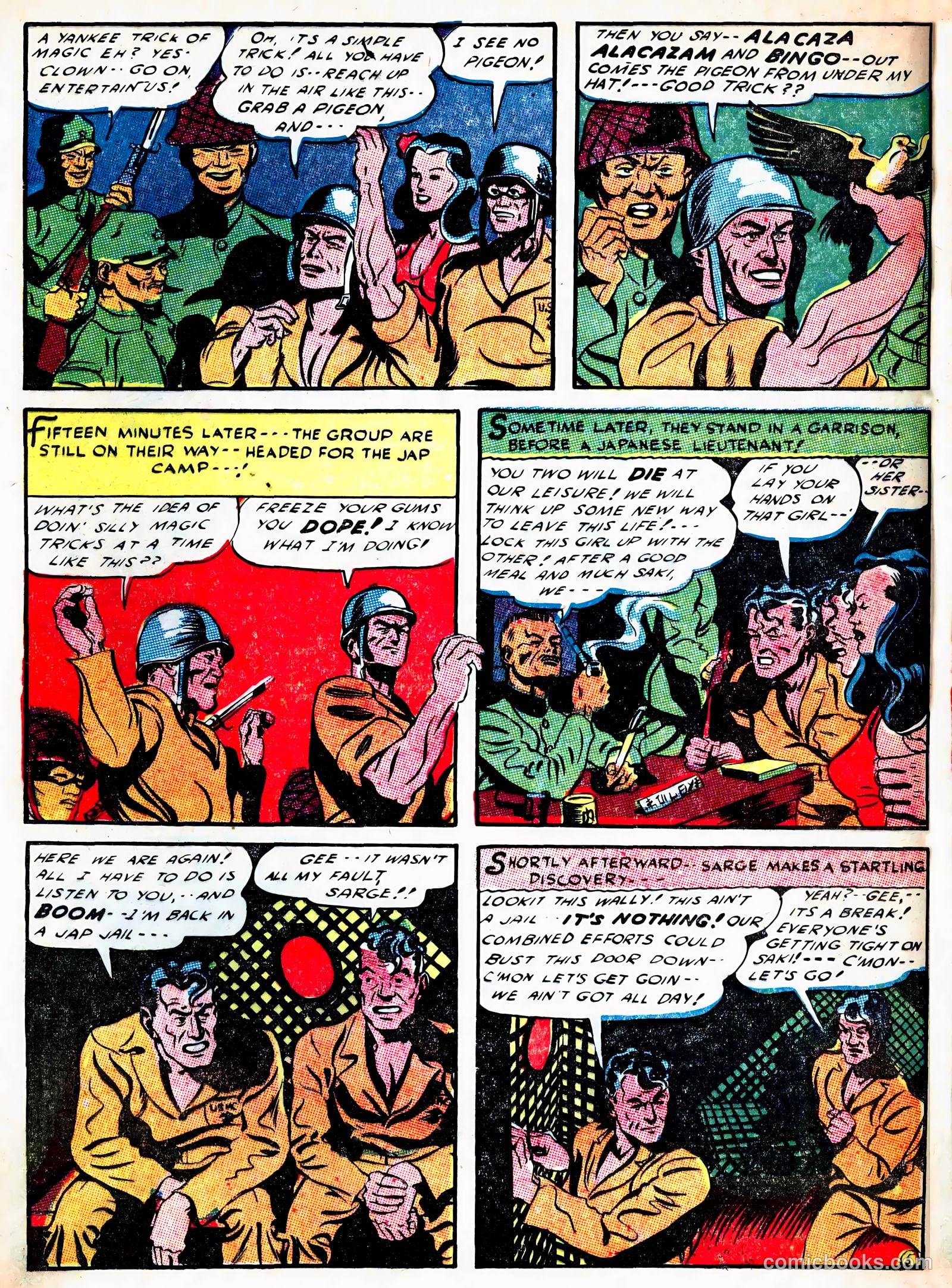 Captain Triumph Comics #14 (1944) — page 42 of 60