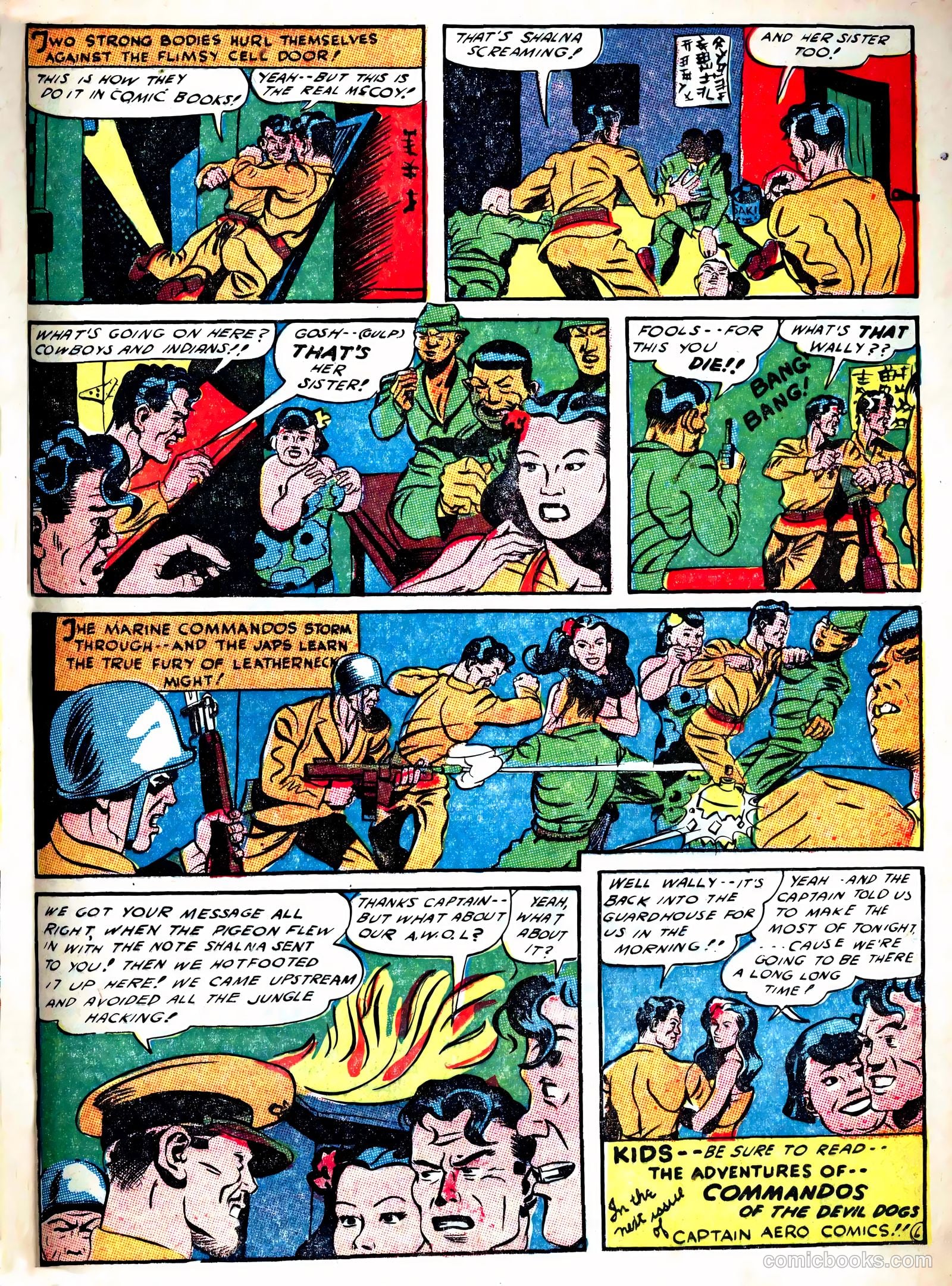 Captain Triumph Comics #14 (1944) — page 43 of 60