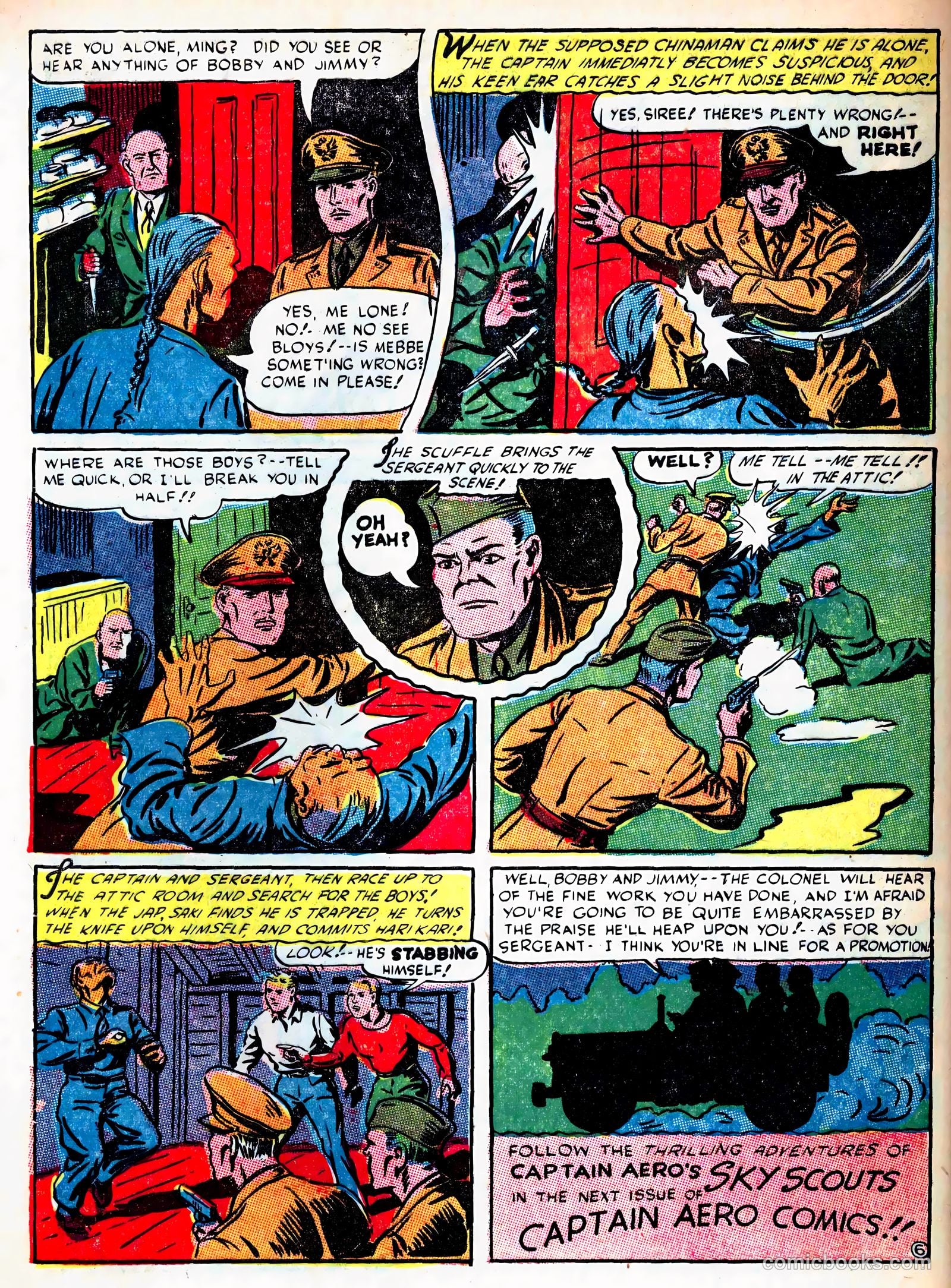 Captain Triumph Comics #14 (1944) — page 50 of 60