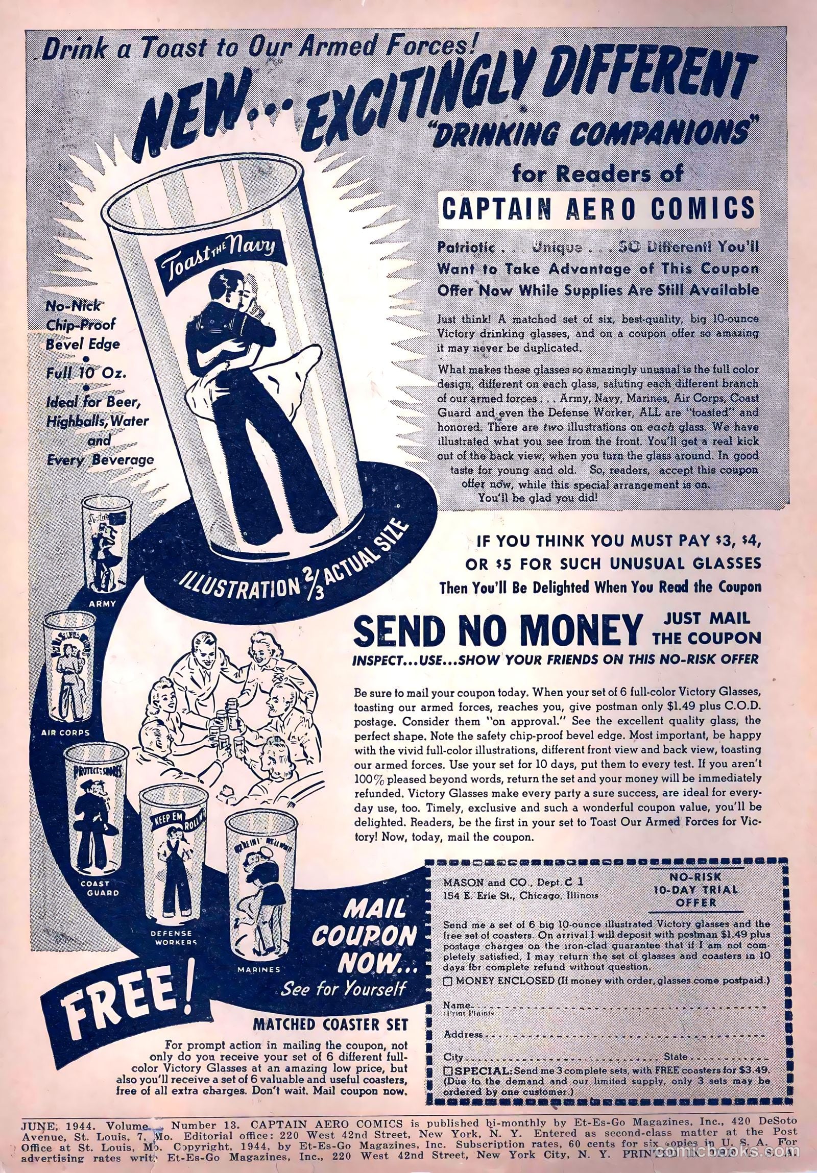Captain Triumph Comics #15 (1949) — page 2 of 52