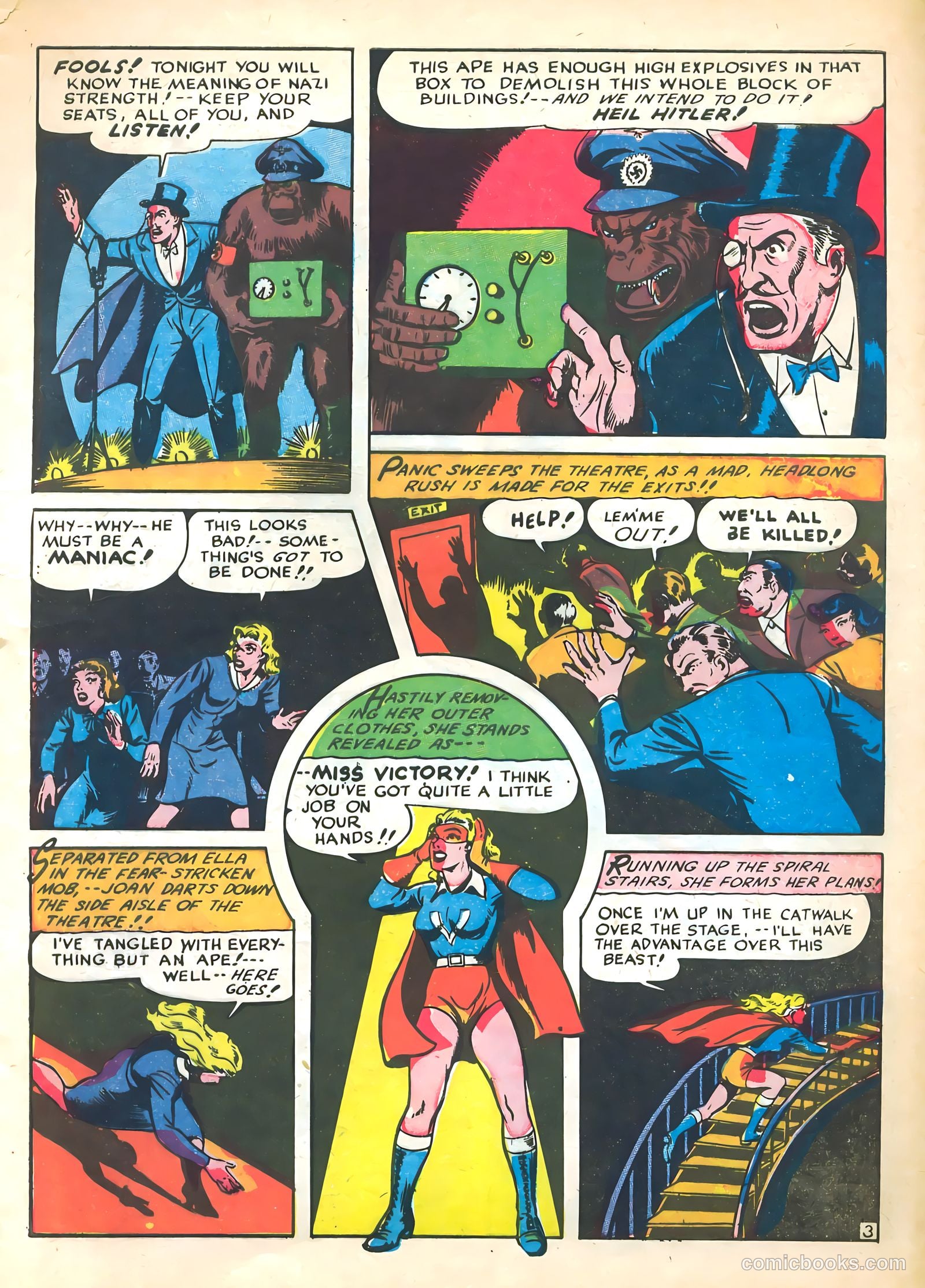 Captain Triumph Comics #15 (1949) — page 13 of 52