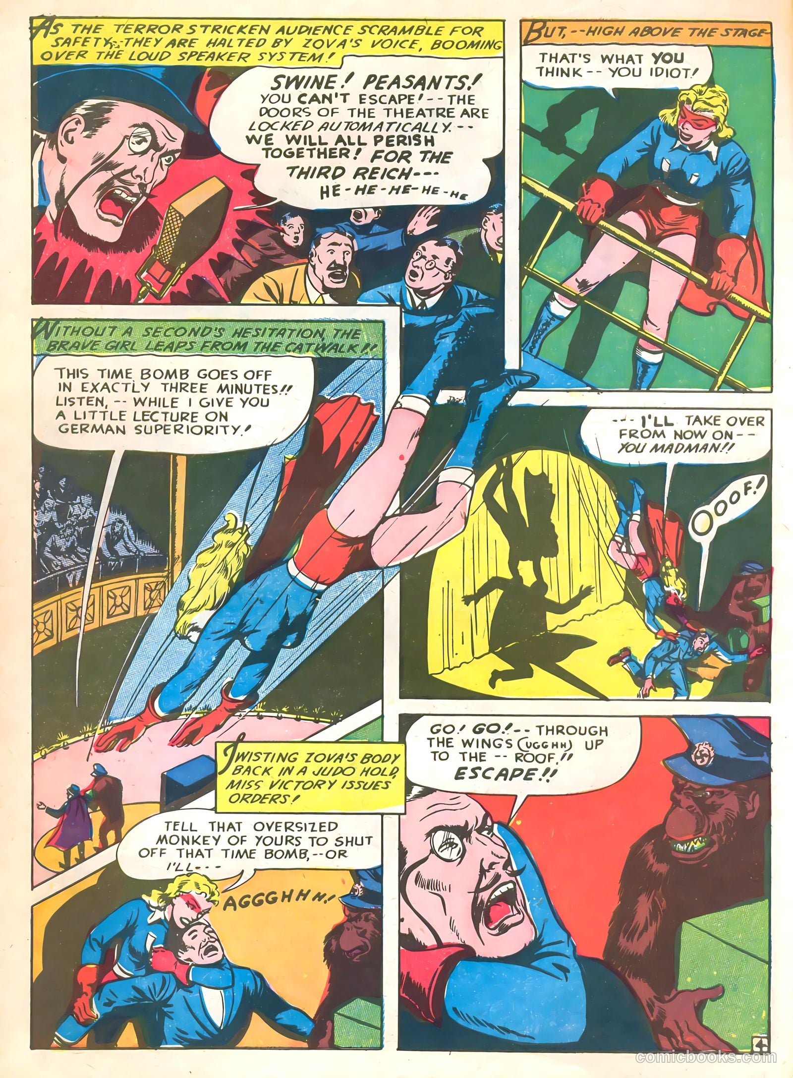 Captain Triumph Comics #15 (1949) — page 14 of 52
