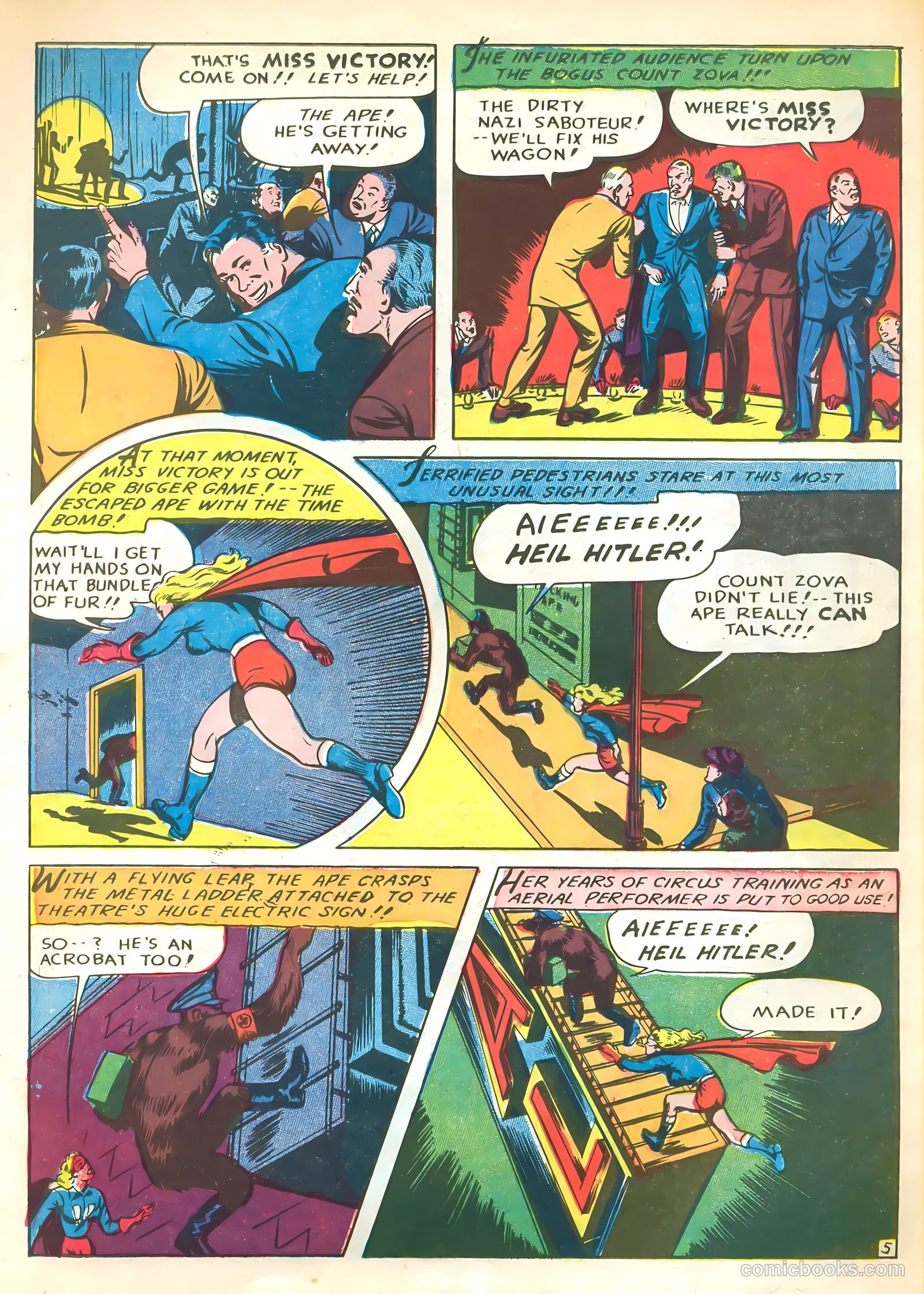Captain Triumph Comics #15 (1949) — page 15 of 52