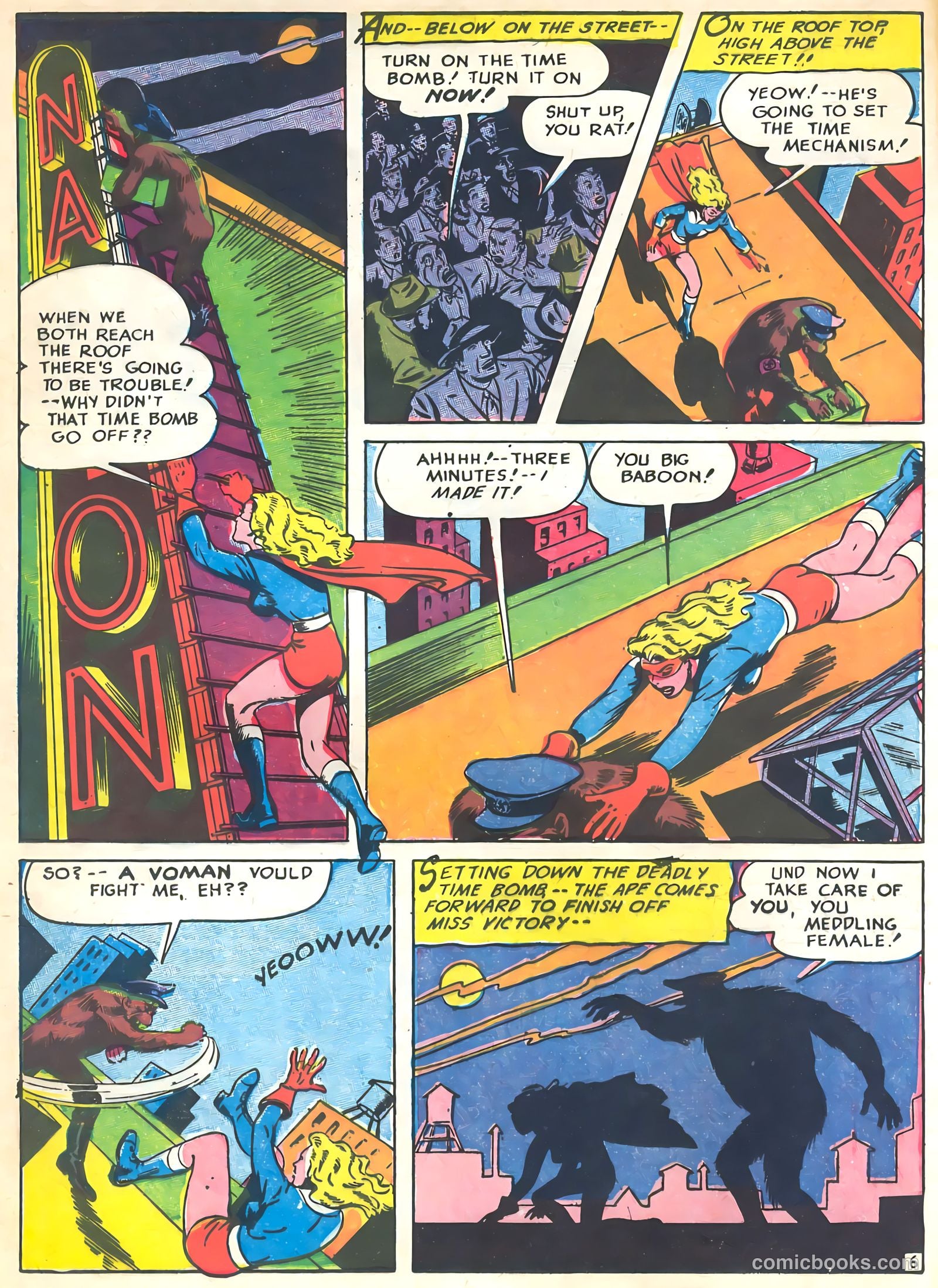 Captain Triumph Comics #15 (1949) — page 16 of 52