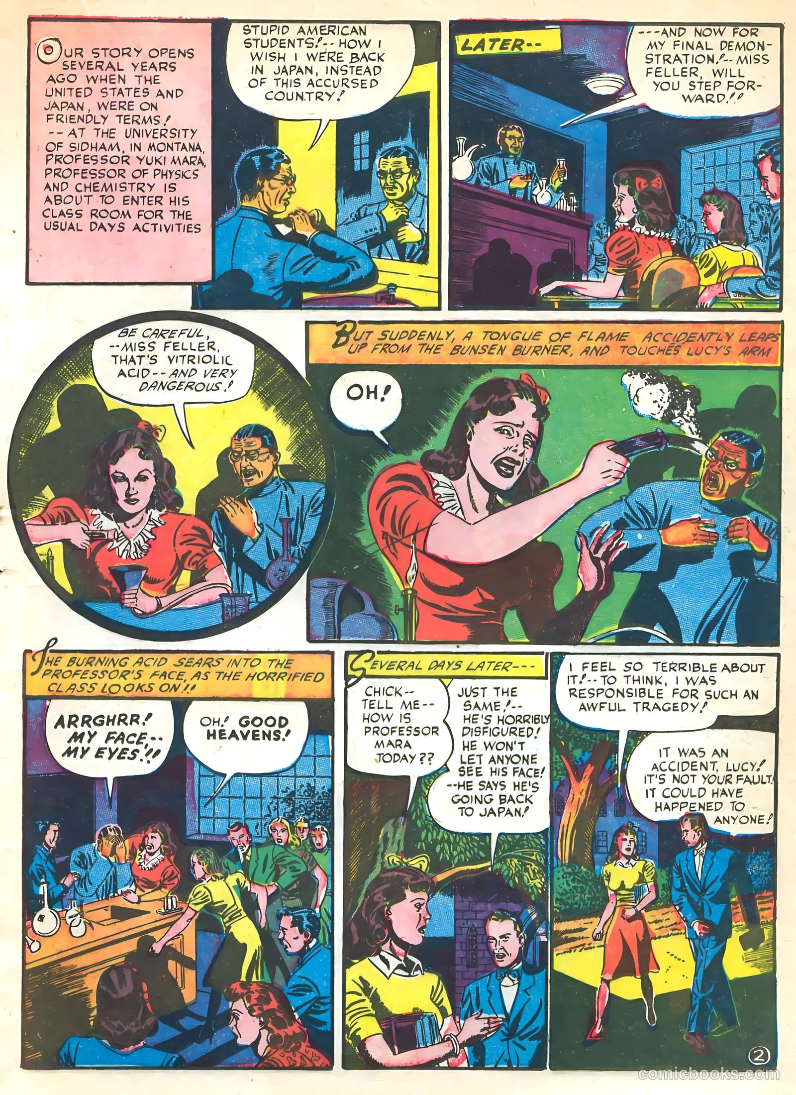 Captain Triumph Comics #15 (1949) — page 19 of 52