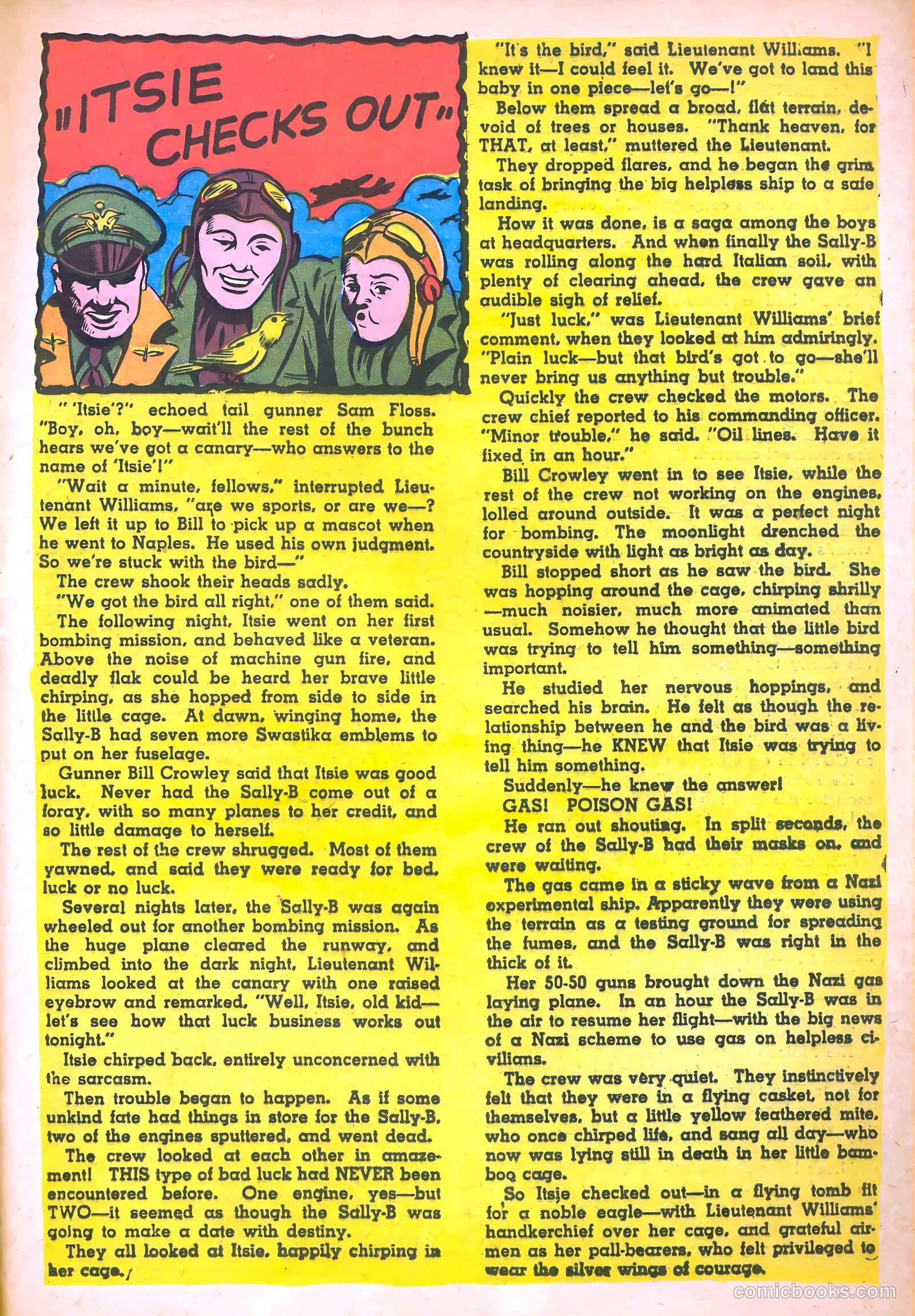 Captain Triumph Comics #15 (1949) — page 31 of 52