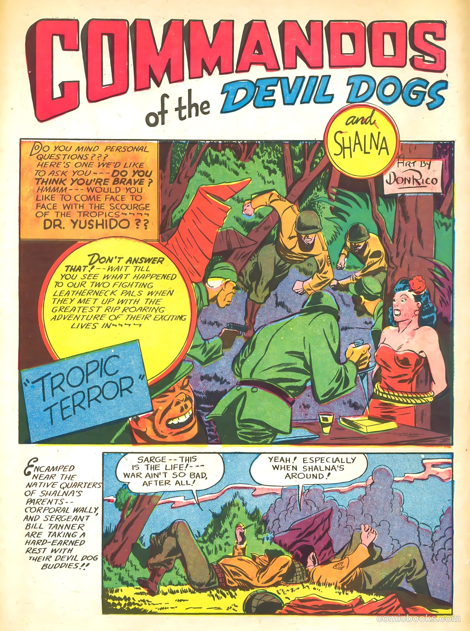 Captain Triumph Comics #15 (1949) — page 33 of 52