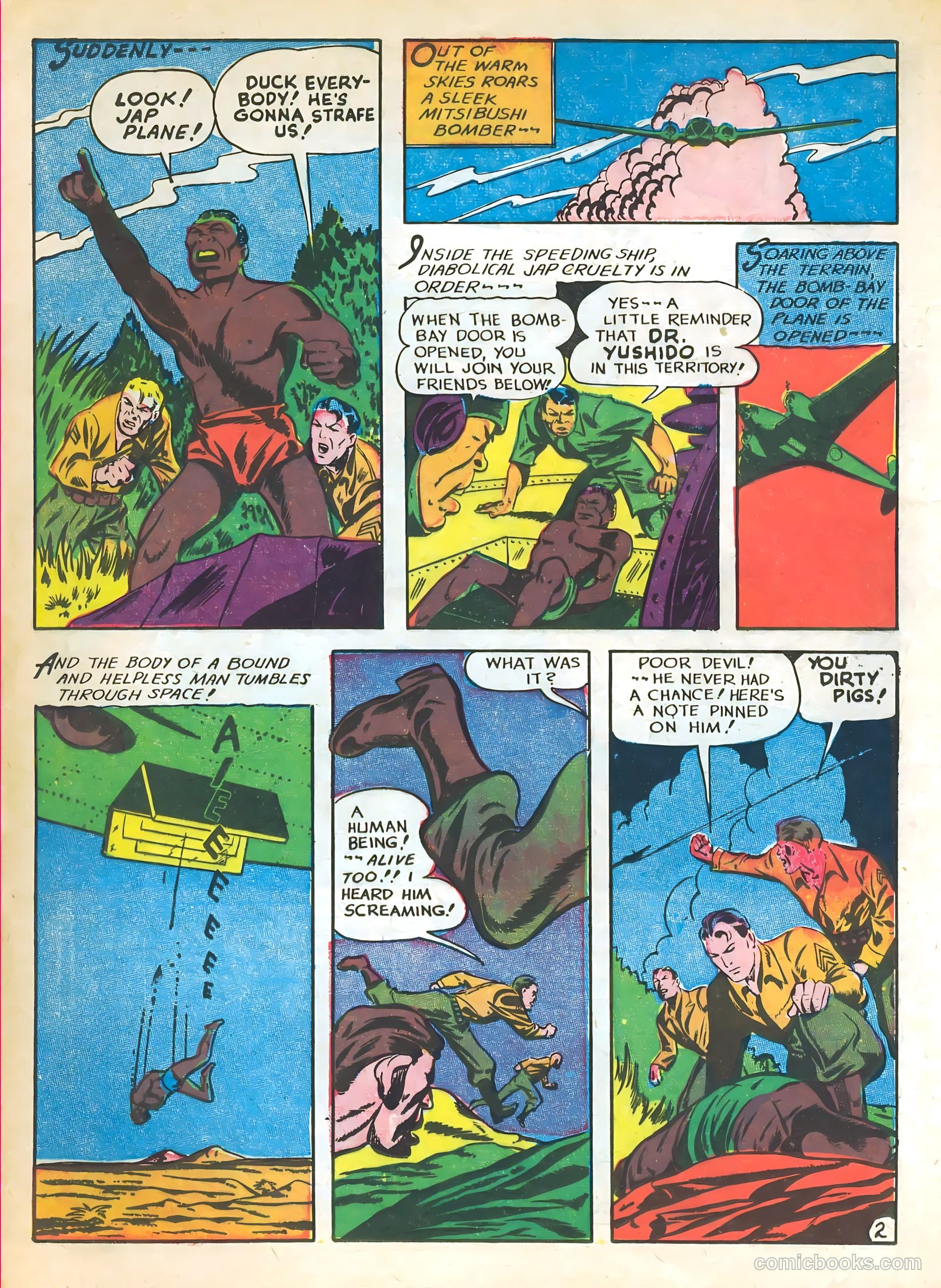 Captain Triumph Comics #15 (1949) — page 34 of 52