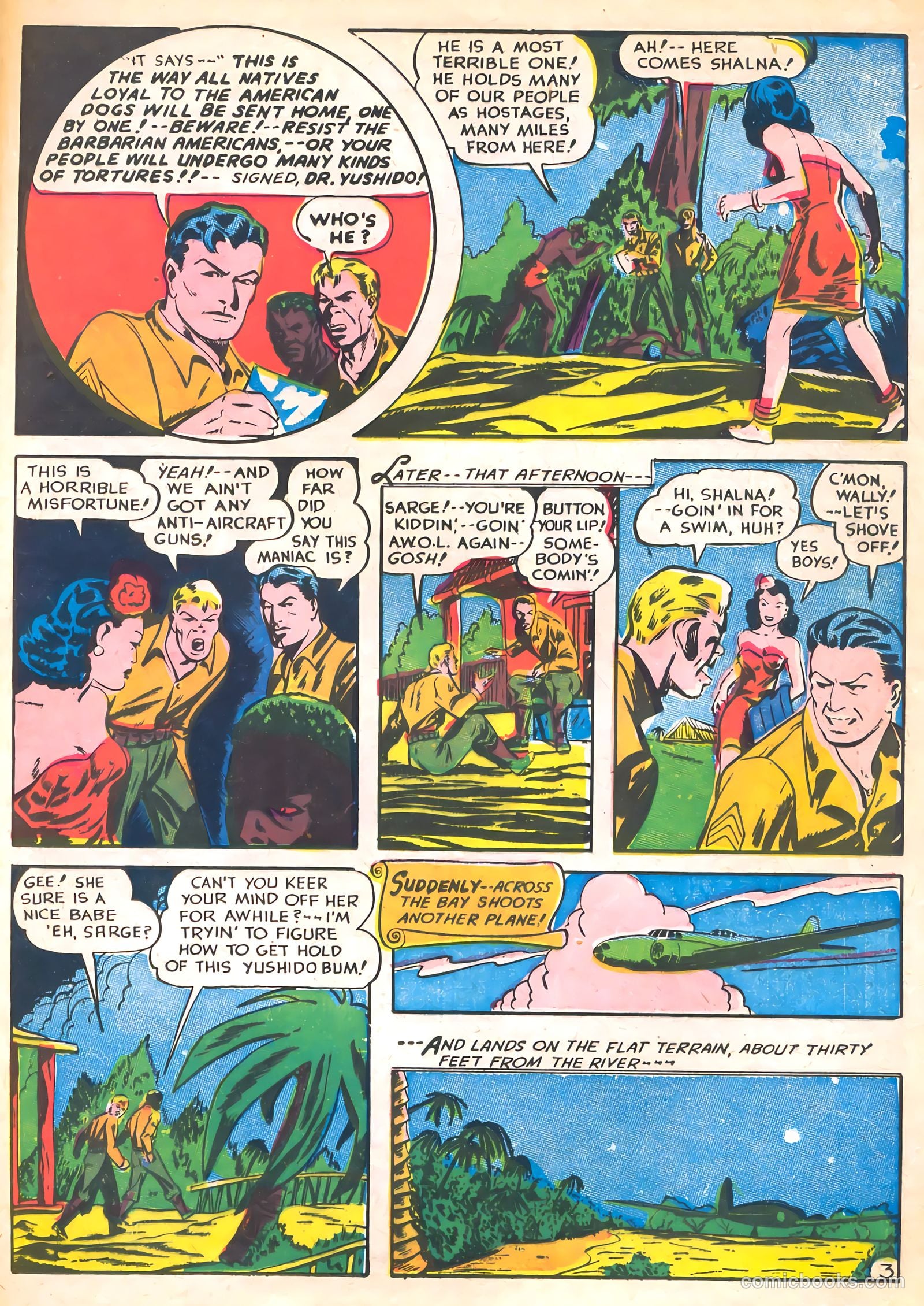 Captain Triumph Comics #15 (1949) — page 35 of 52