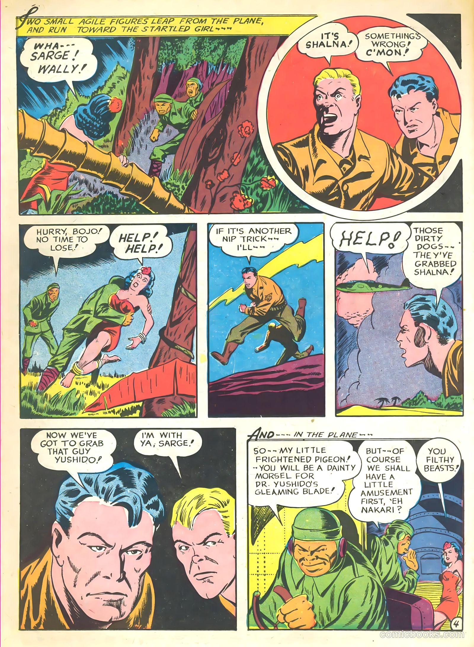 Captain Triumph Comics #15 (1949) — page 36 of 52