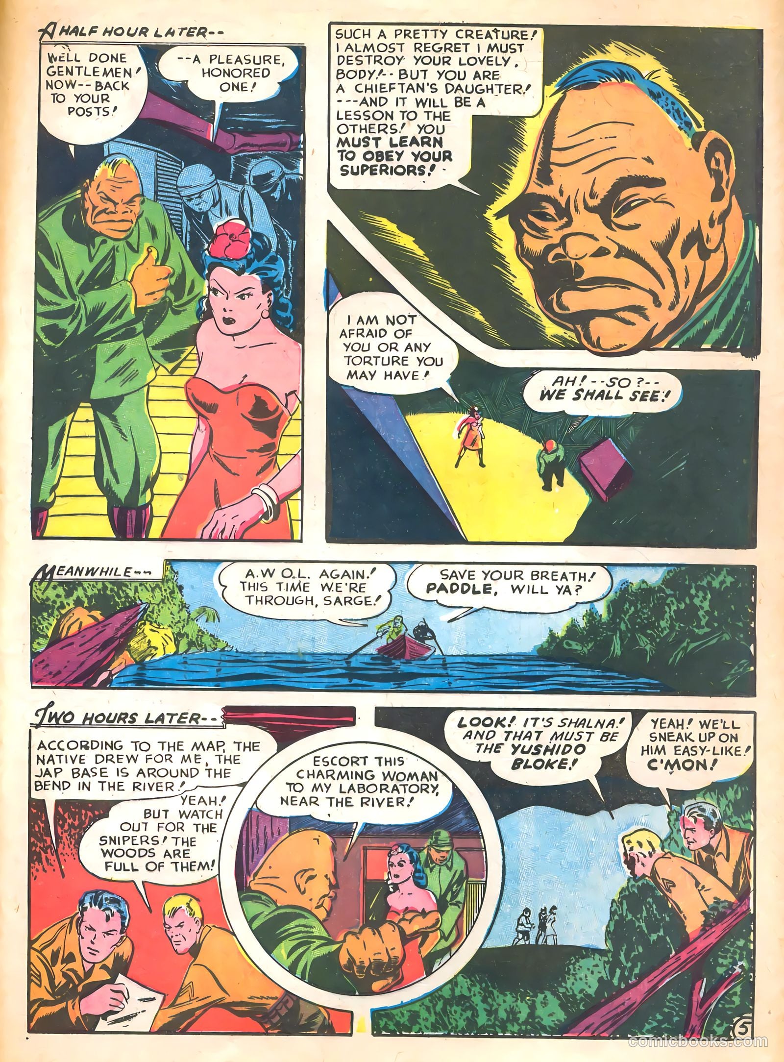 Captain Triumph Comics #15 (1949) — page 37 of 52