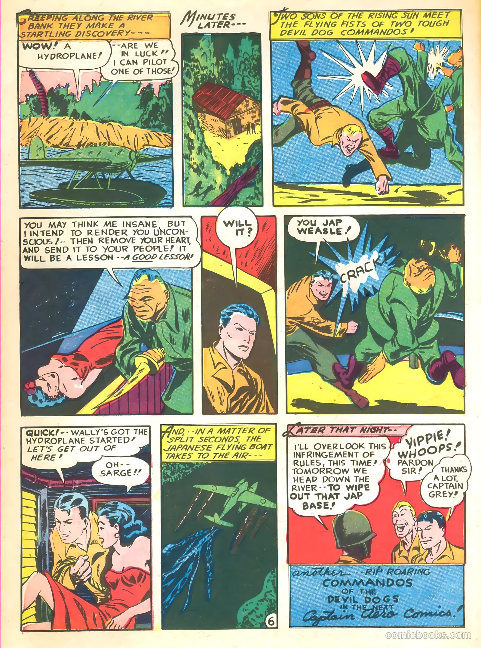 Captain Triumph Comics #15 (1949) — page 38 of 52