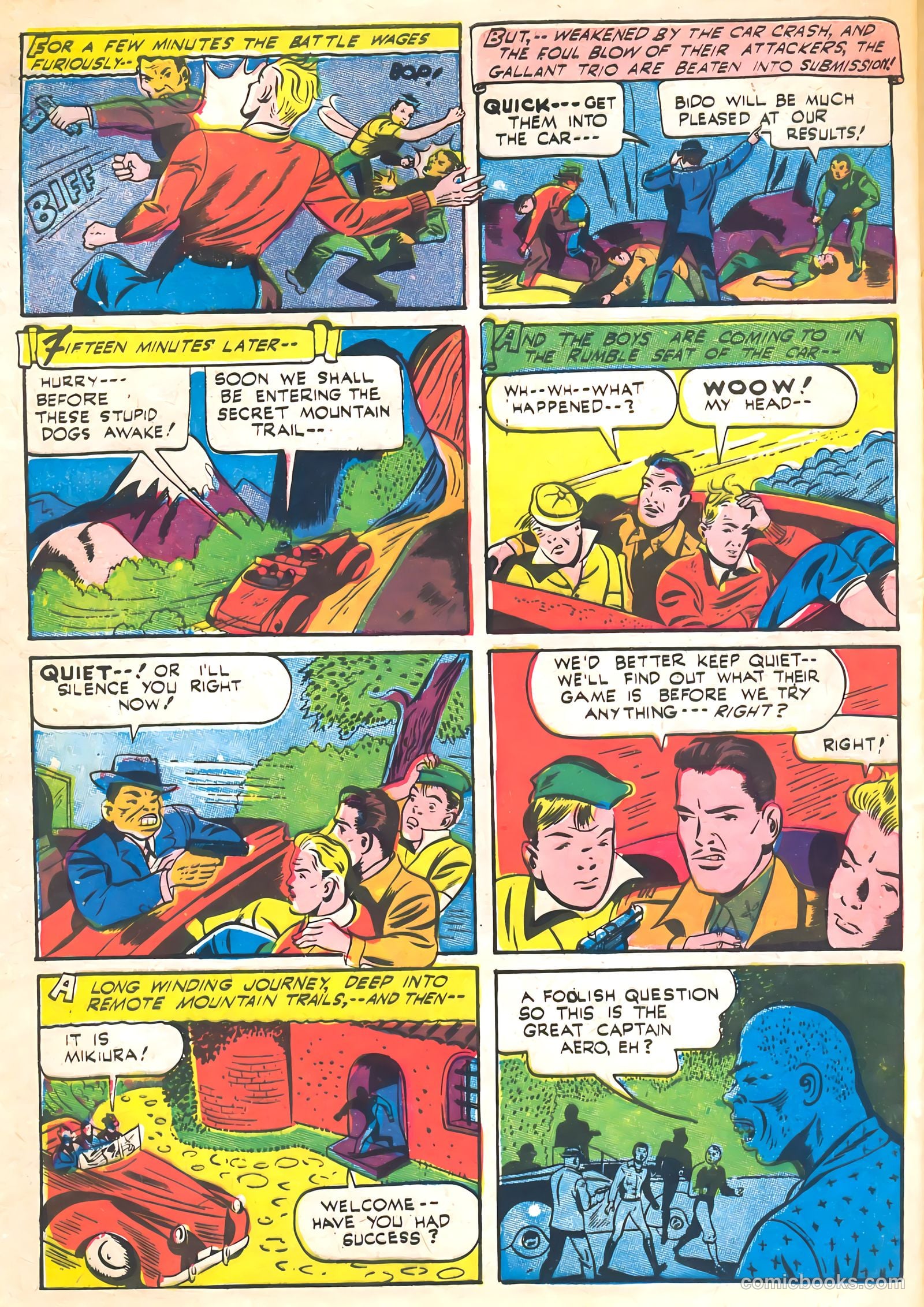 Captain Triumph Comics #15 (1949) — page 42 of 52