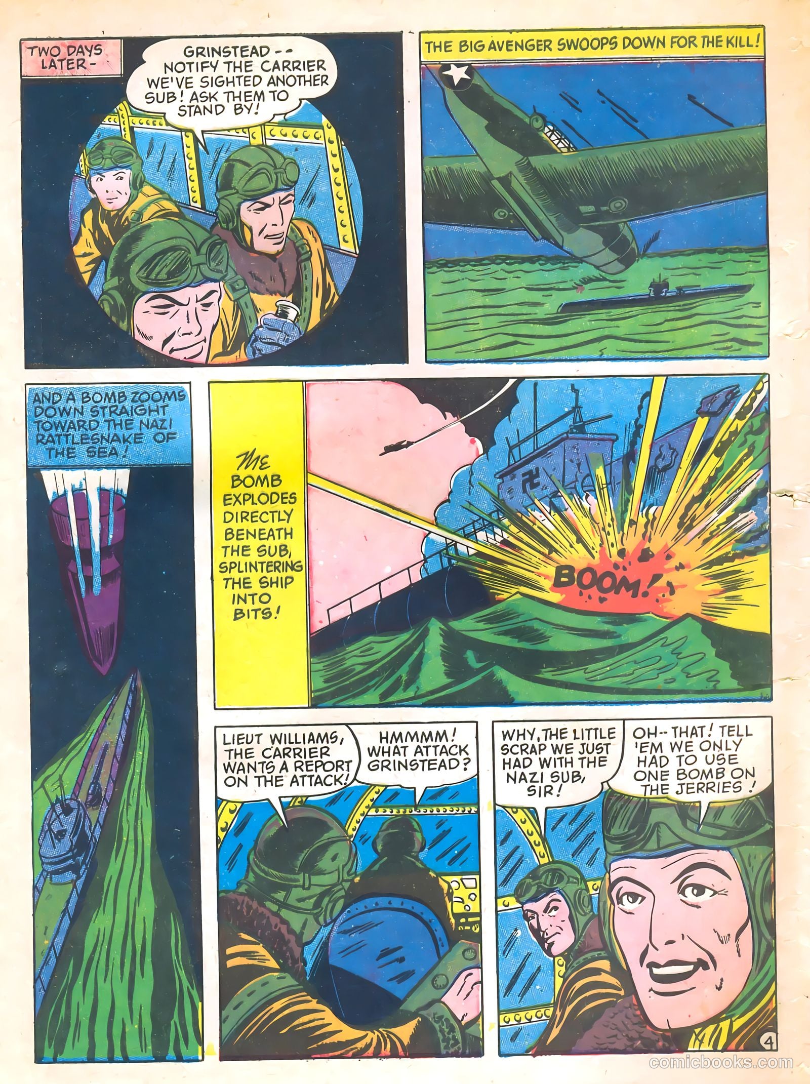 Captain Triumph Comics #15 (1949) — page 48 of 52