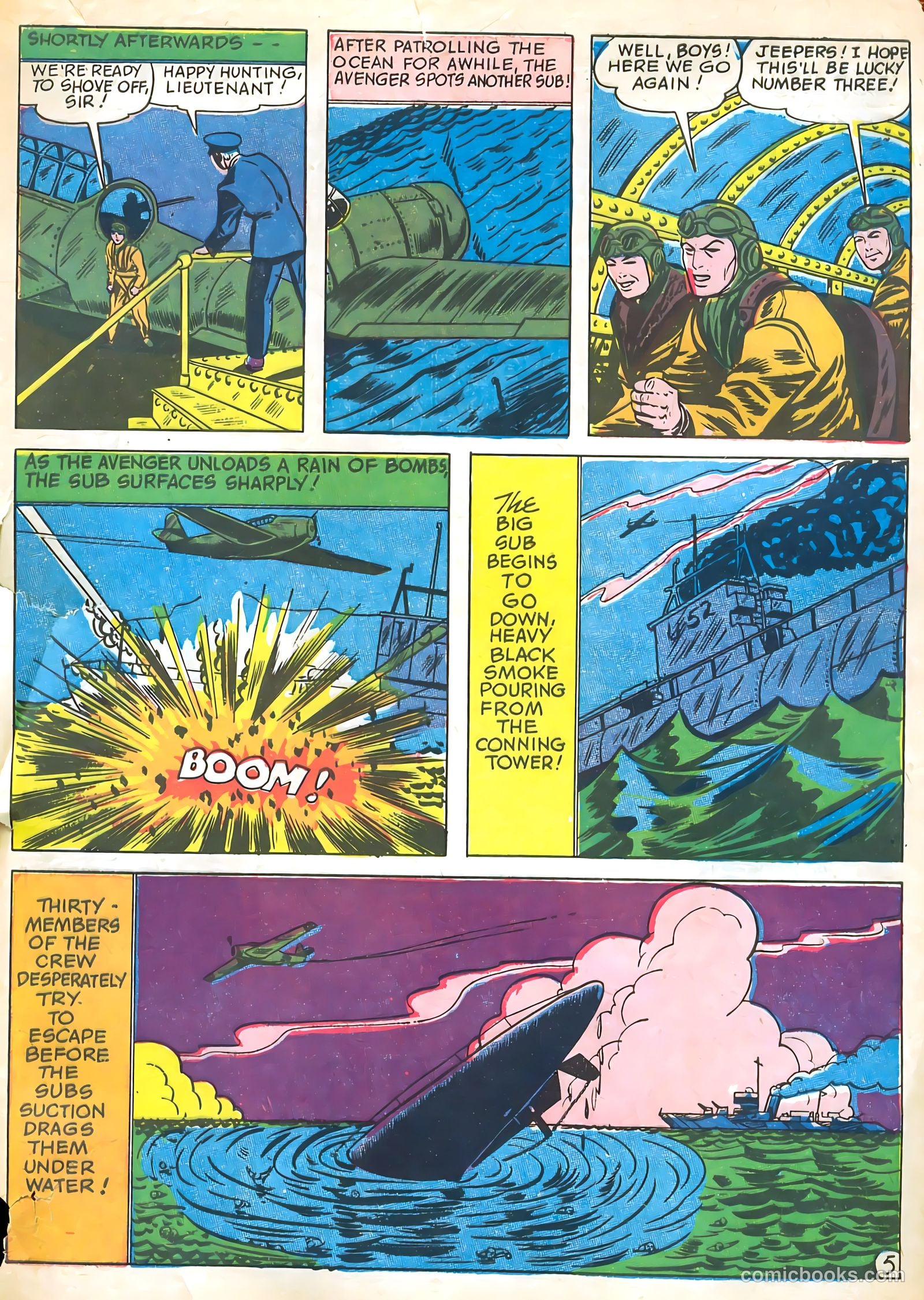 Captain Triumph Comics #15 (1949) — page 49 of 52