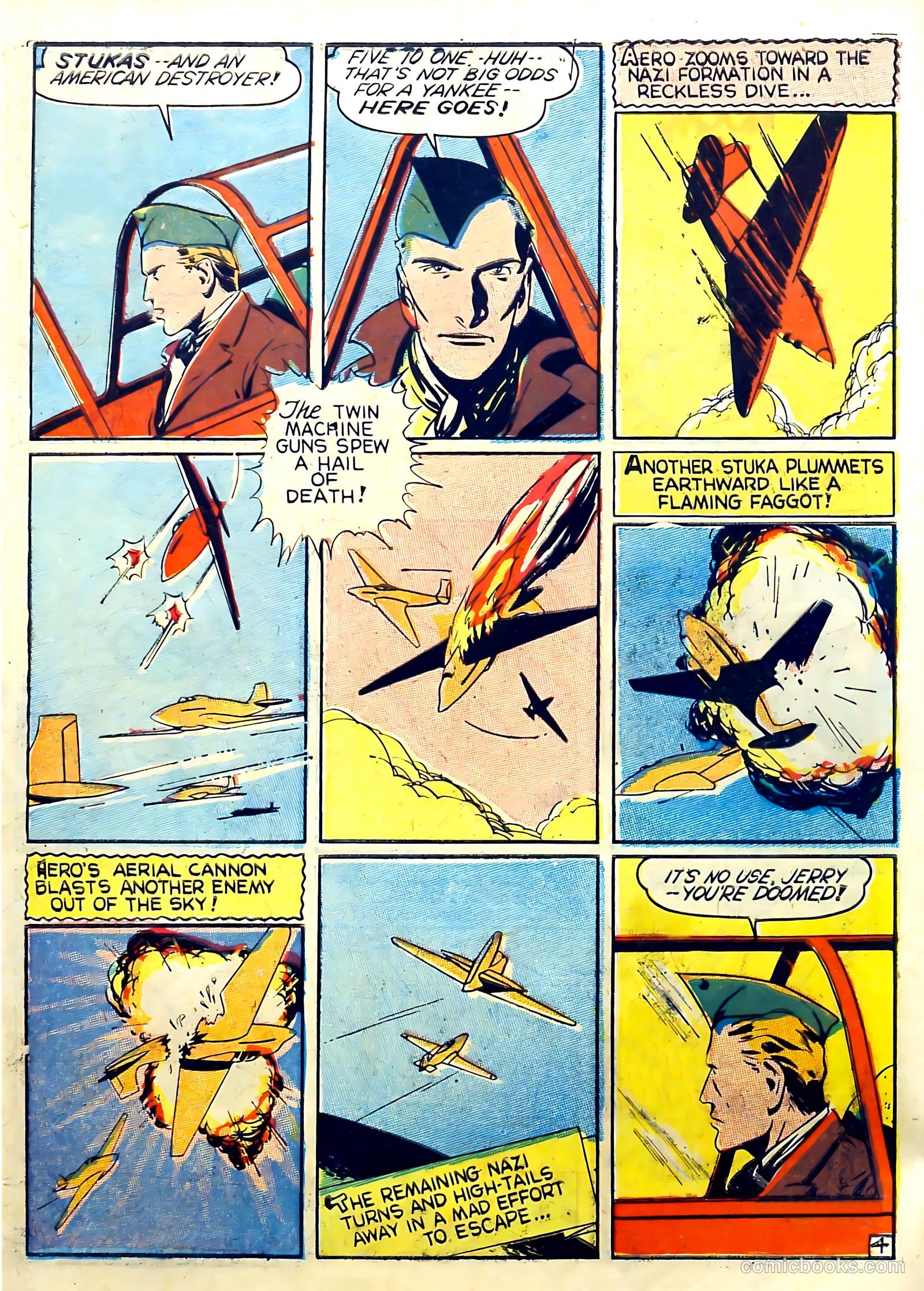 Captain Triumph Comics #3 (1942) — page 6 of 68