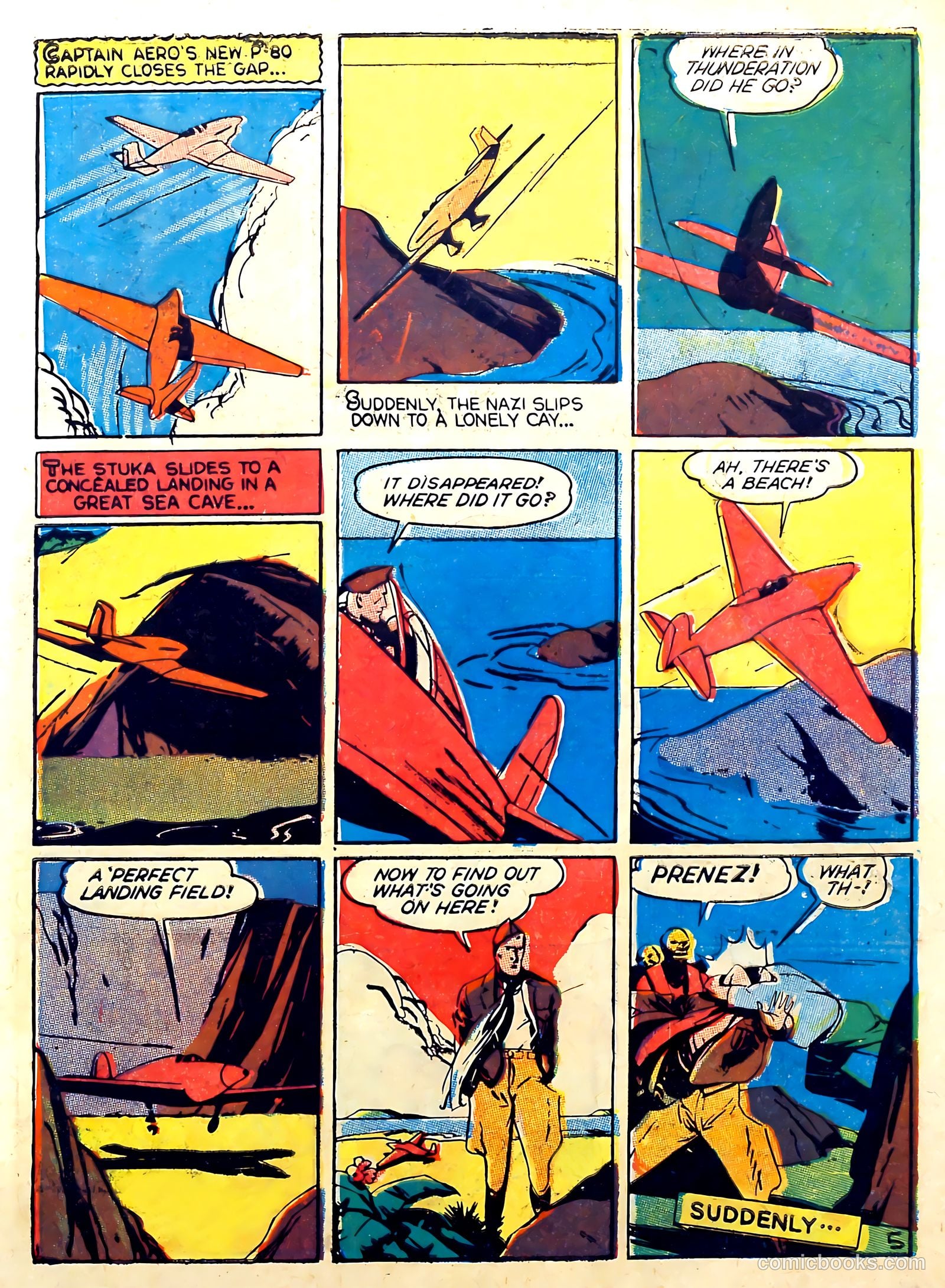 Captain Triumph Comics #3 (1942) — page 7 of 68