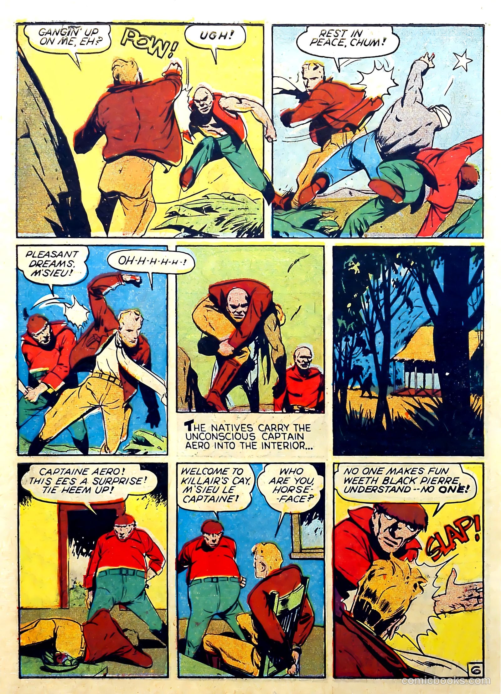 Captain Triumph Comics #3 (1942) — page 8 of 68