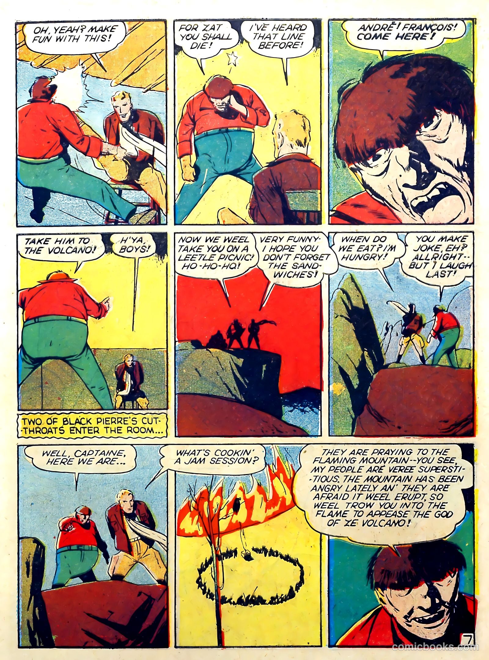 Captain Triumph Comics #3 (1942) — page 9 of 68