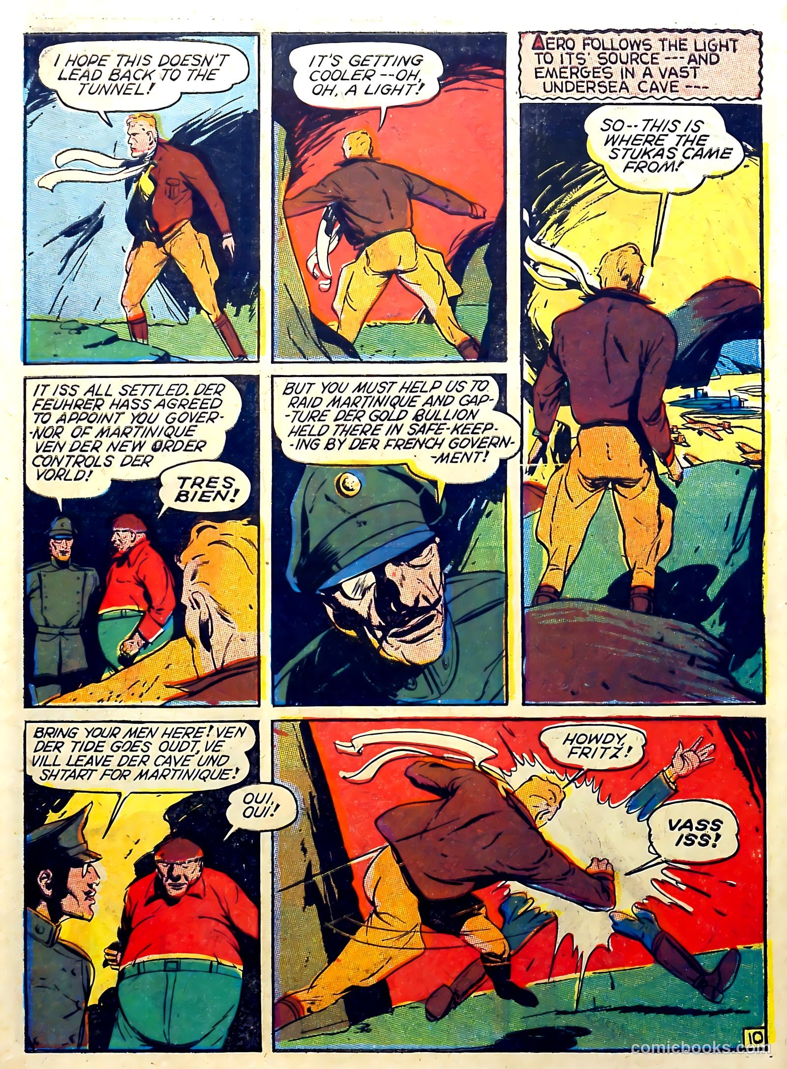 Captain Triumph Comics #3 (1942) — page 12 of 68