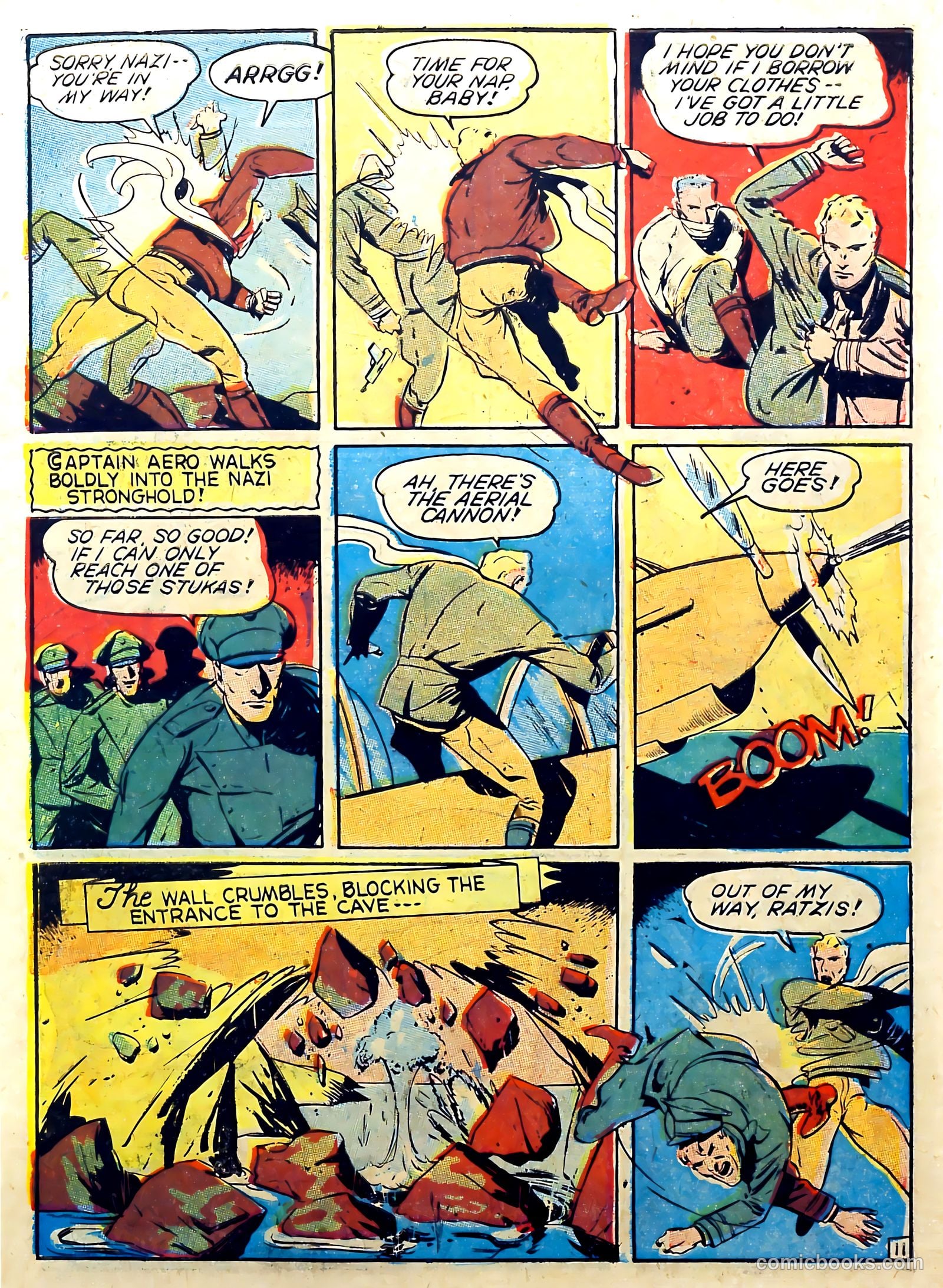 Captain Triumph Comics #3 (1942) — page 13 of 68
