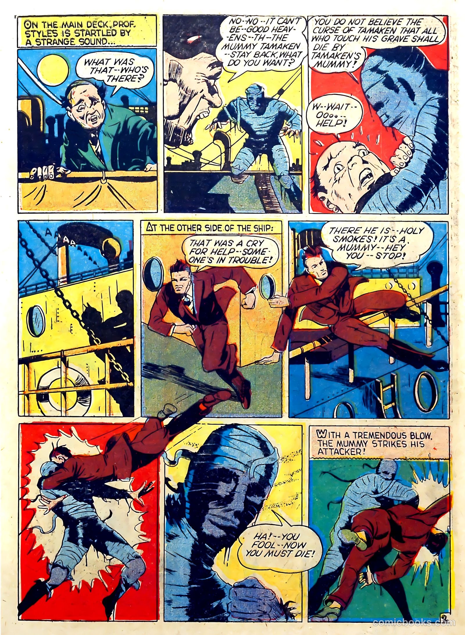Captain Triumph Comics #3 (1942) — page 17 of 68