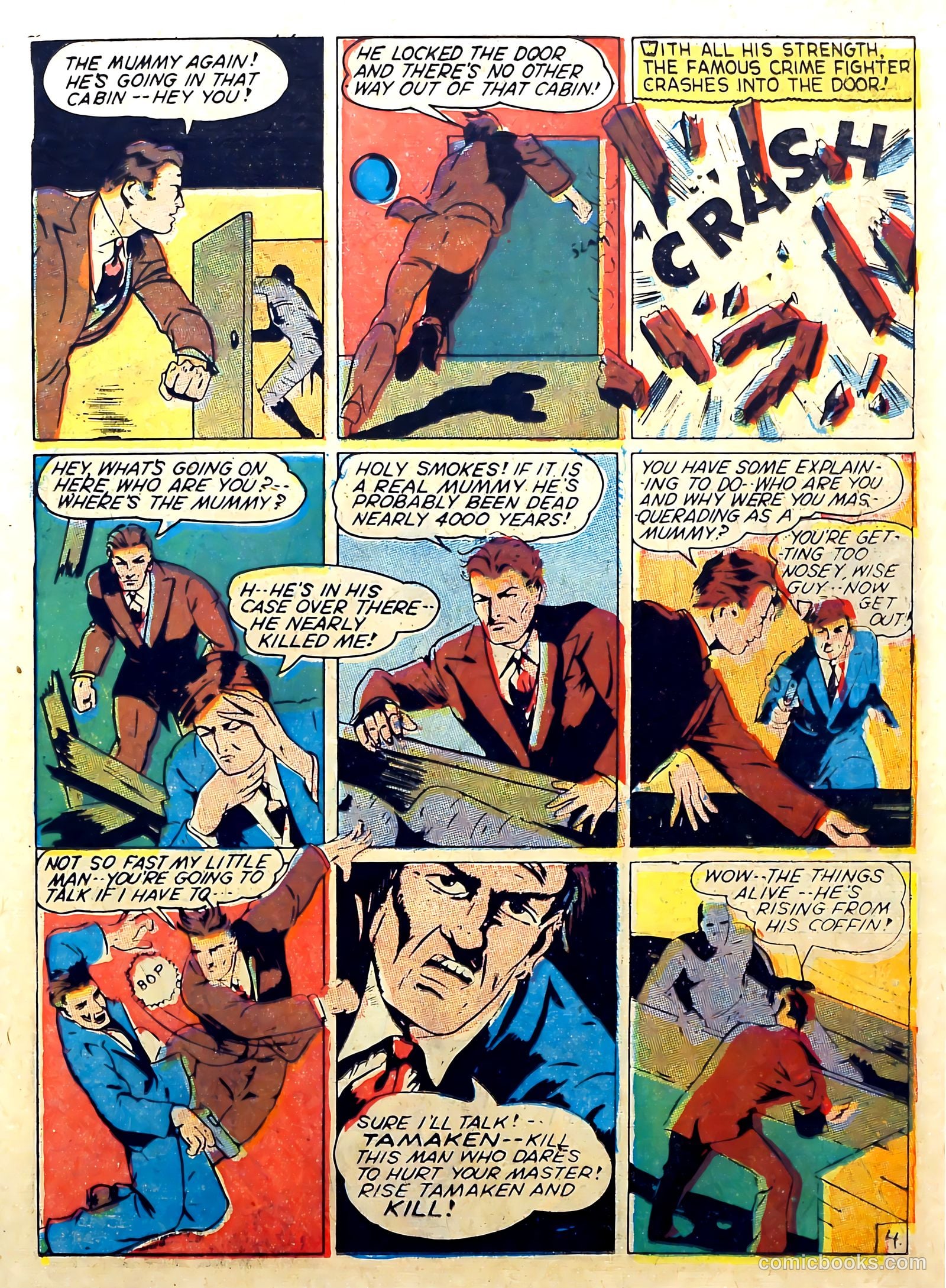 Captain Triumph Comics #3 (1942) — page 19 of 68
