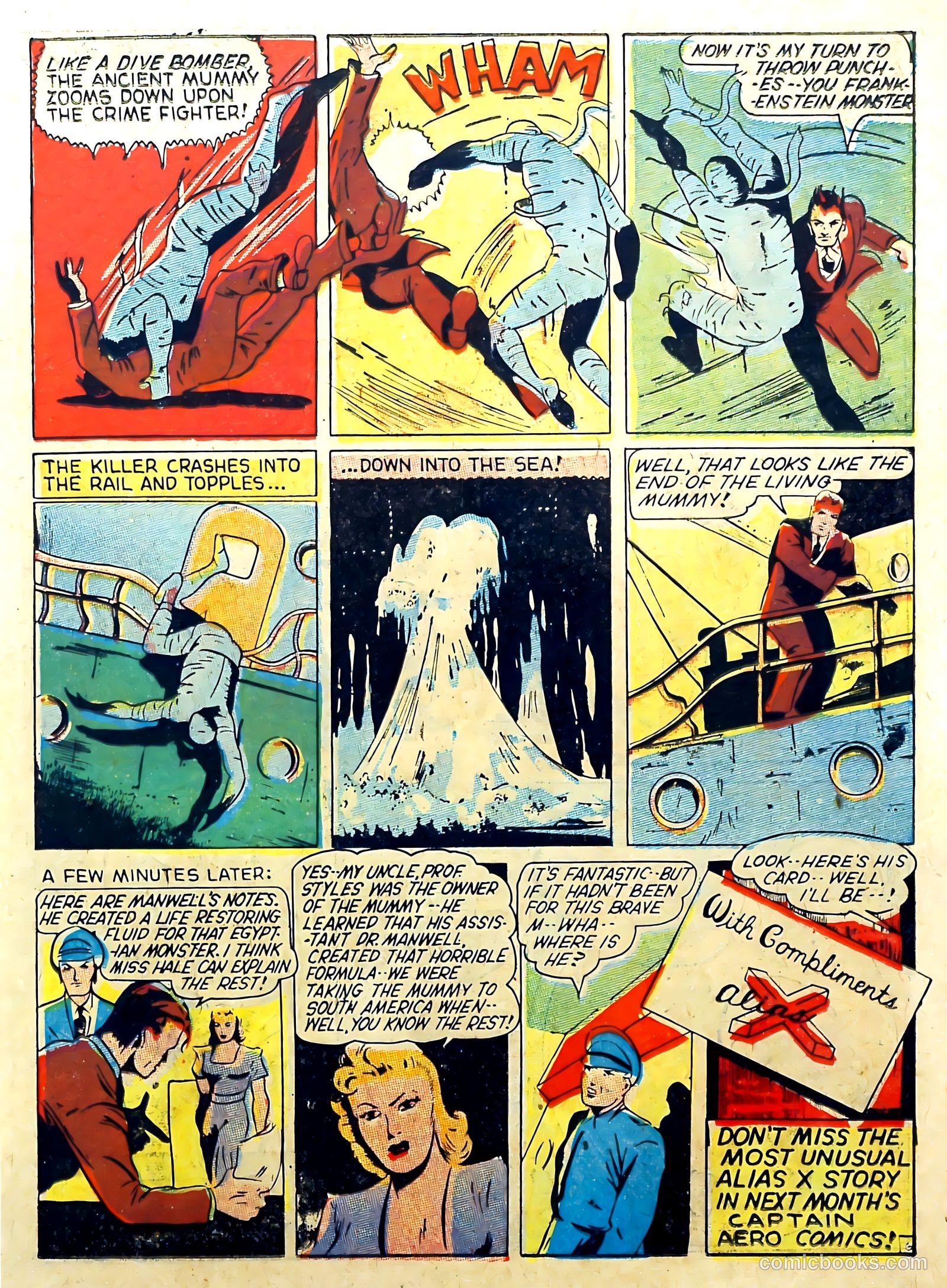 Captain Triumph Comics #3 (1942) — page 21 of 68