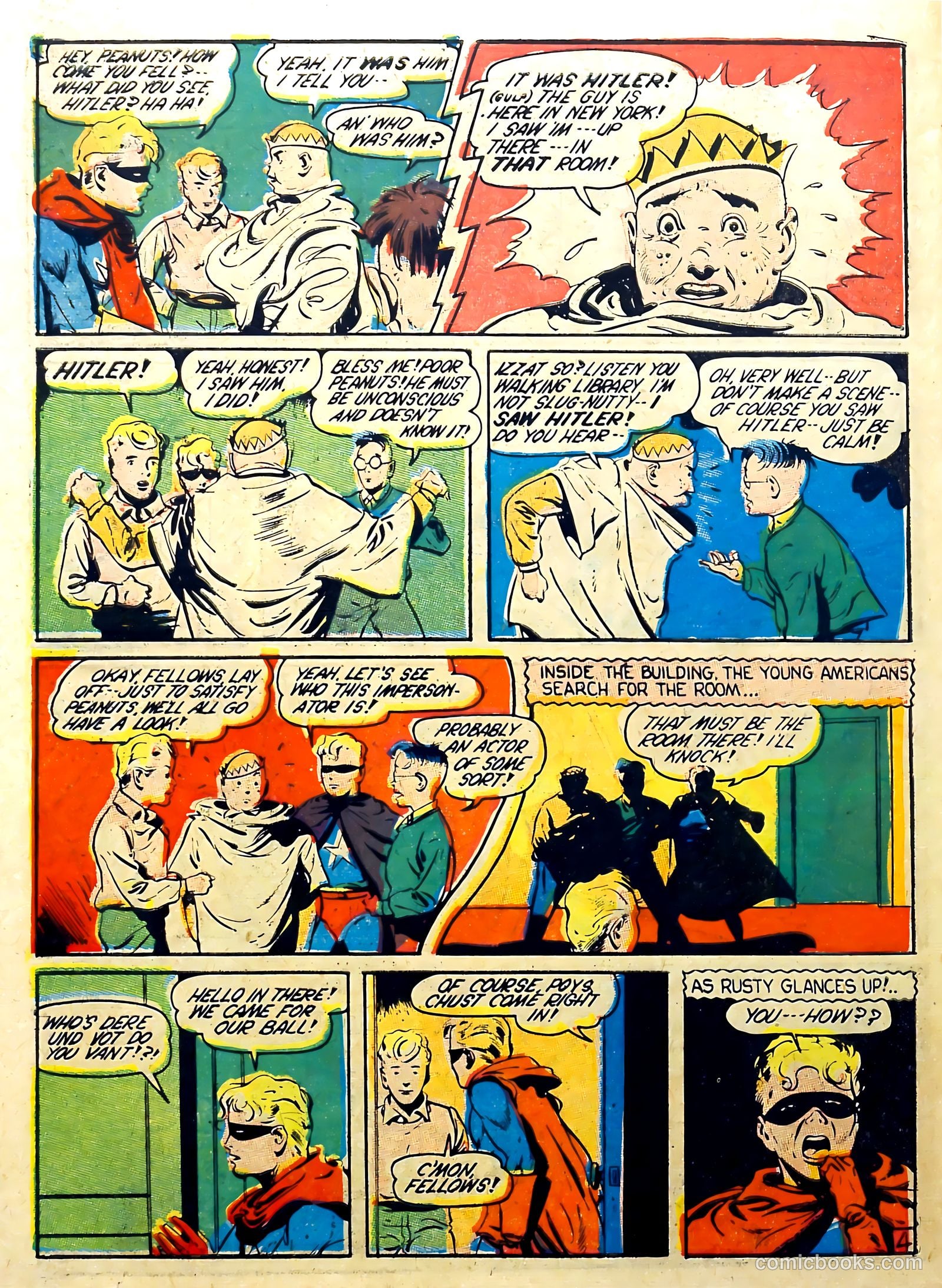 Captain Triumph Comics #3 (1942) — page 56 of 68