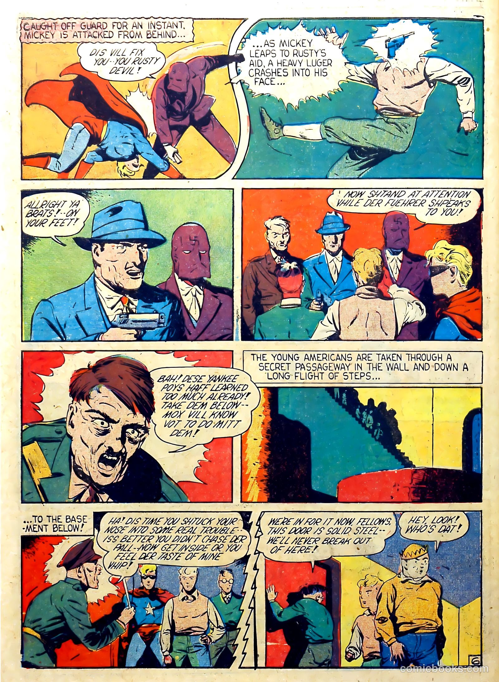 Captain Triumph Comics #3 (1942) — page 58 of 68