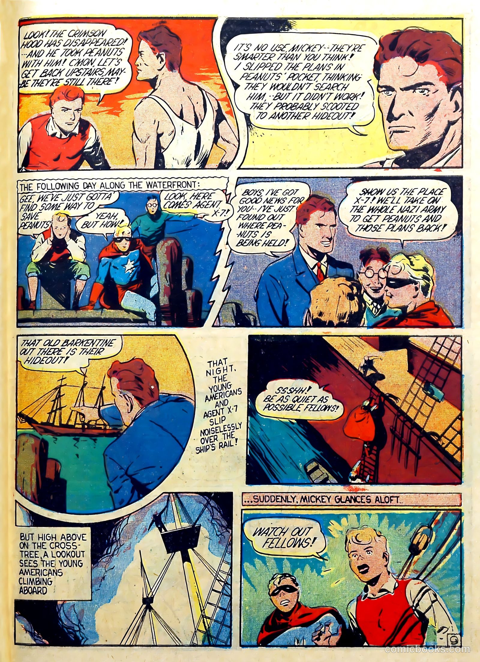 Captain Triumph Comics #3 (1942) — page 61 of 68