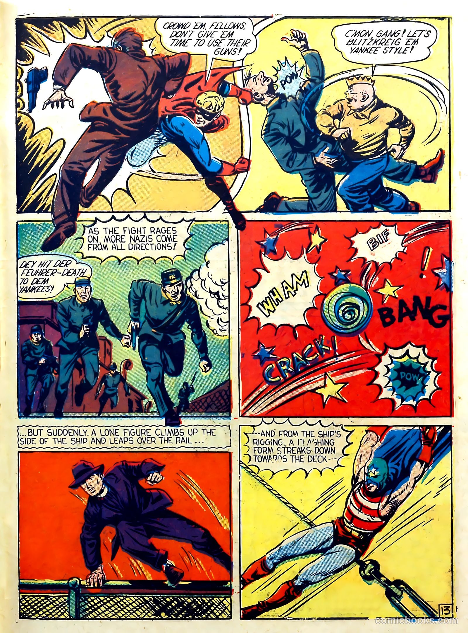 Captain Triumph Comics #3 (1942) — page 65 of 68